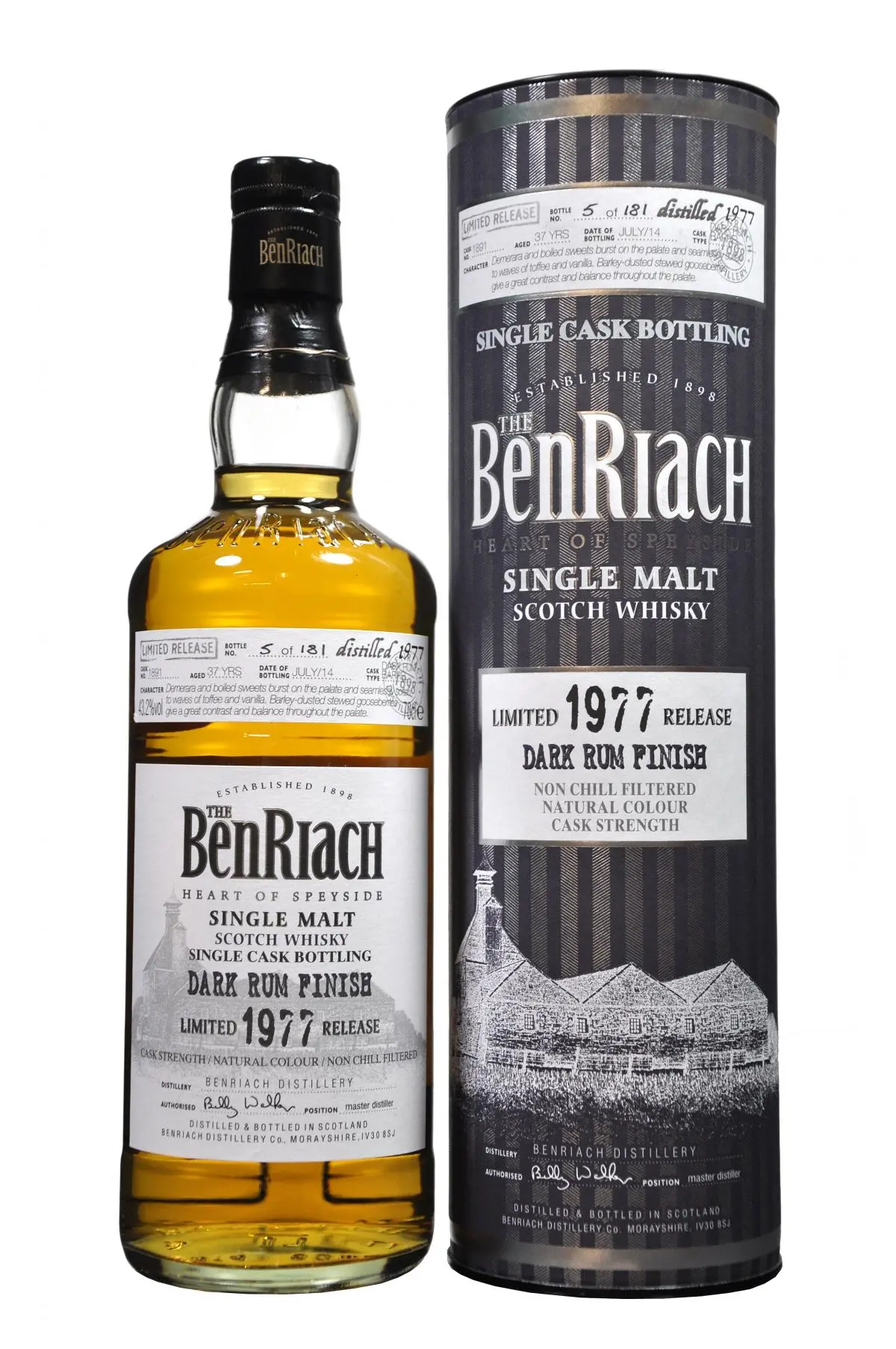 Benriach 1977-2014 | 37 Year Old | Single Cask 1891 | Batch 11 1