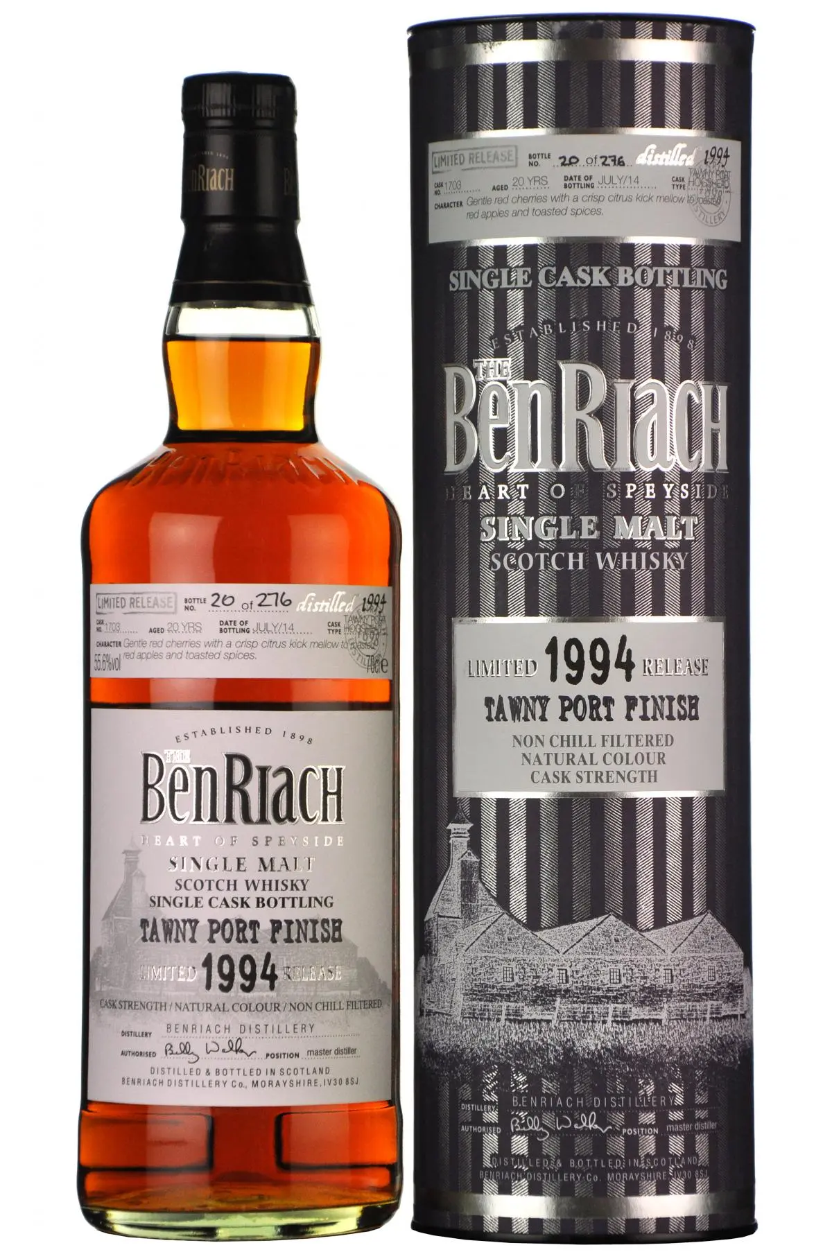 Benriach 1994-2014 | 20 Year Old | Single Cask 1703 | Batch 11 1