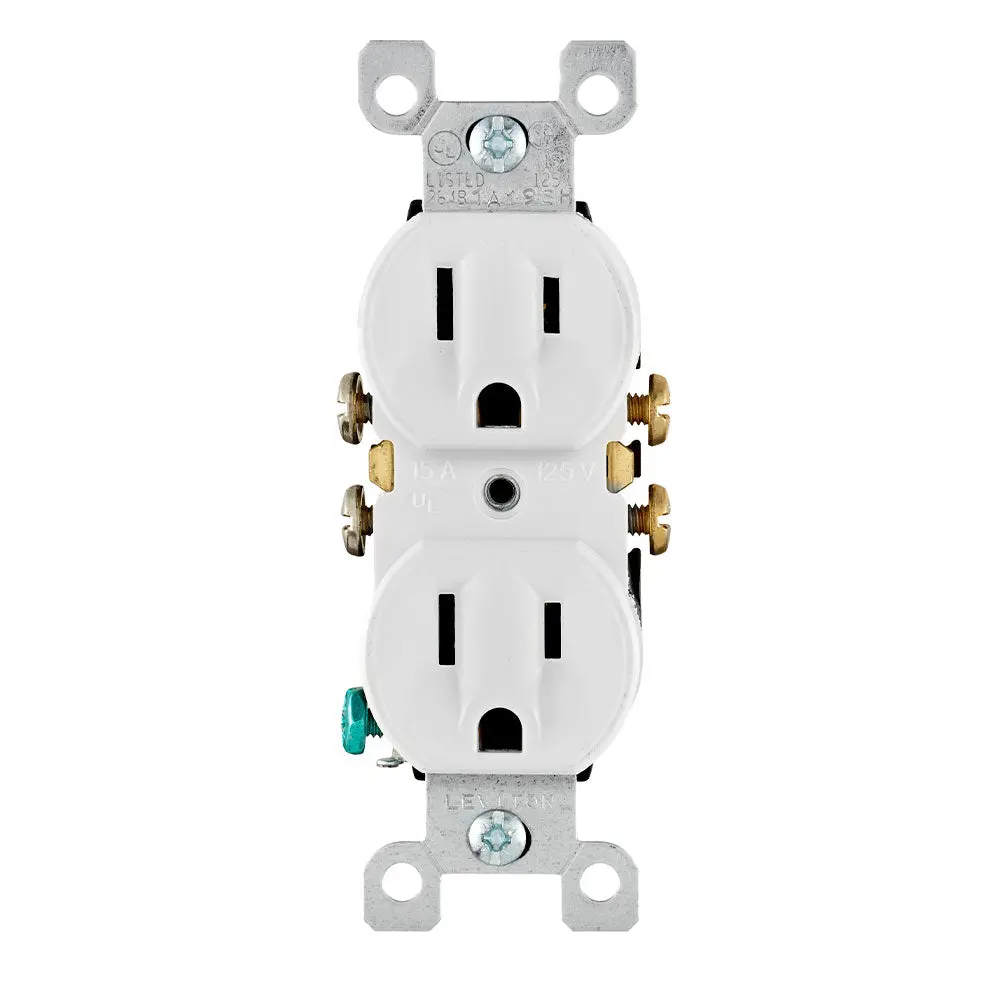 5320-Wcp  15 Amp Duplex Outlet/Receptacle 1