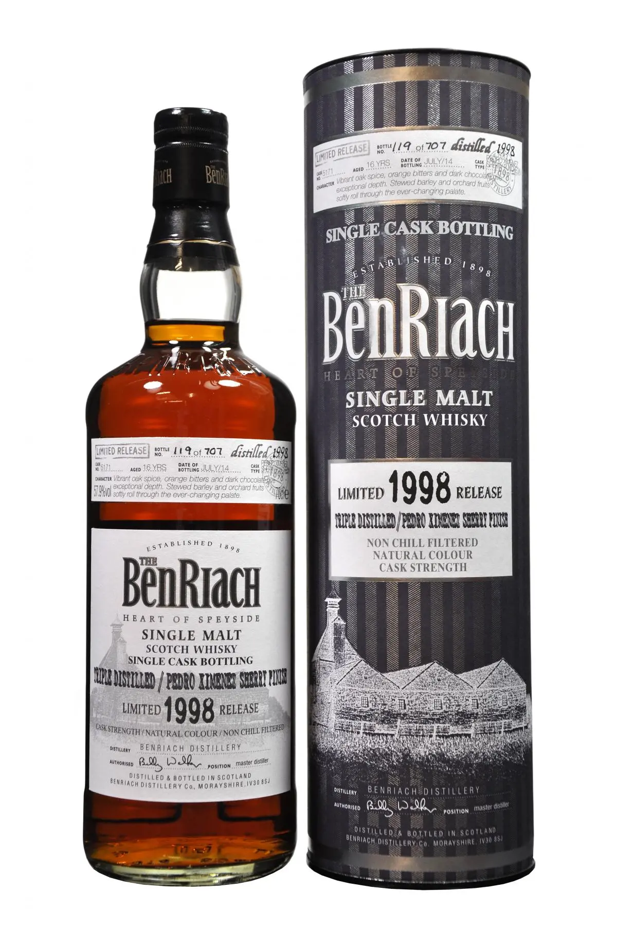 Benriach 1998-2014 | 16 Year Old | Single Cask 5171 | Batch 11 1