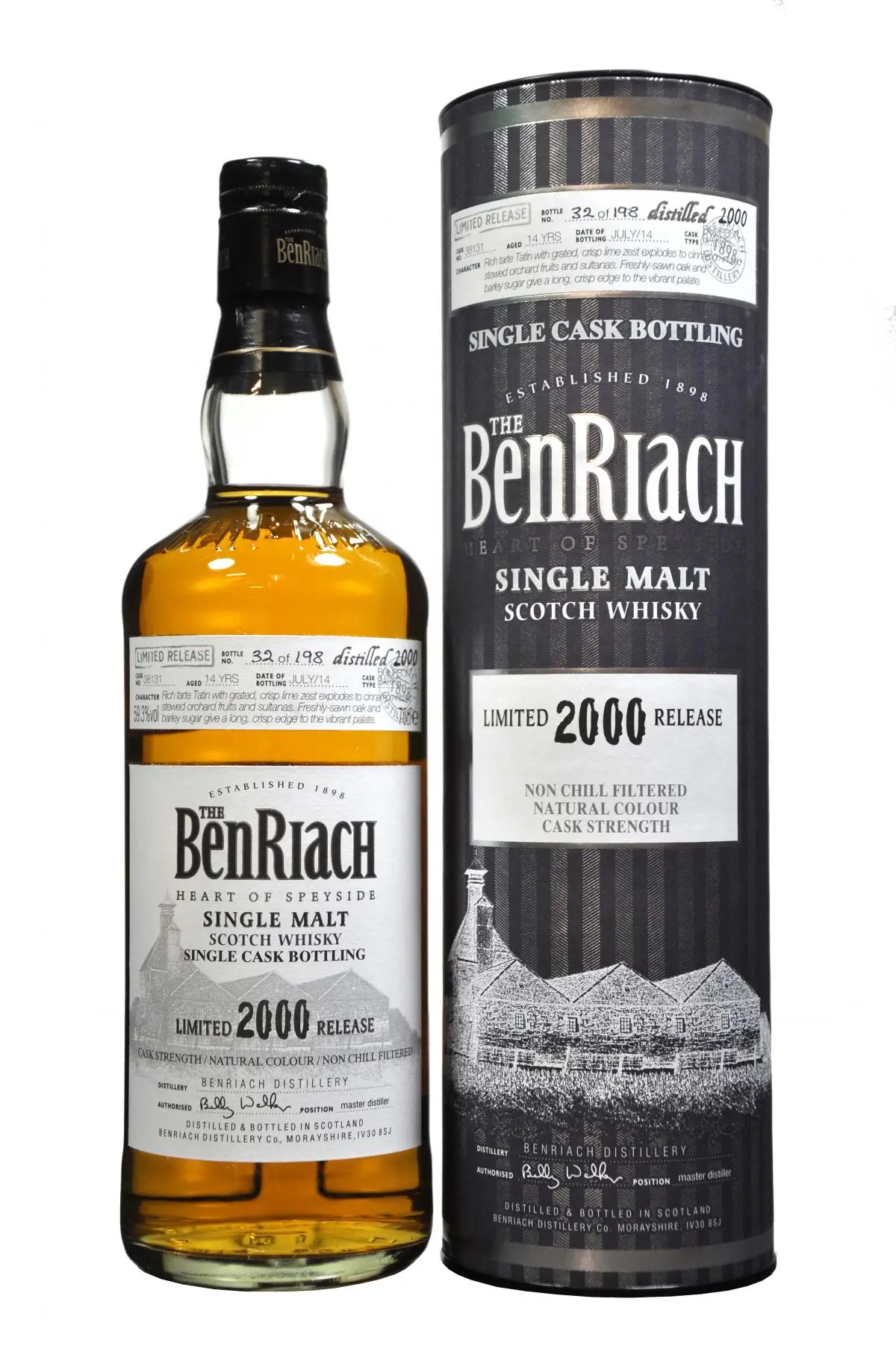 Benriach 2000-2014 | 14 Year Old | Single Cask 38131 | Batch 11 1