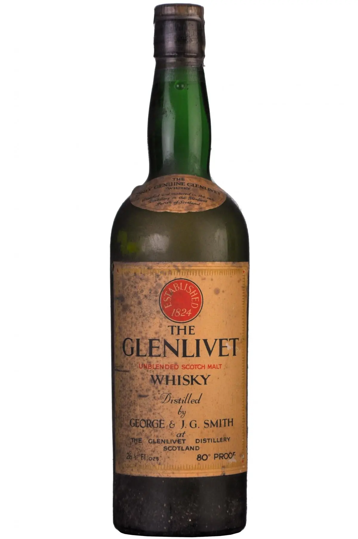 Glenlivet Unblended 1950S 1