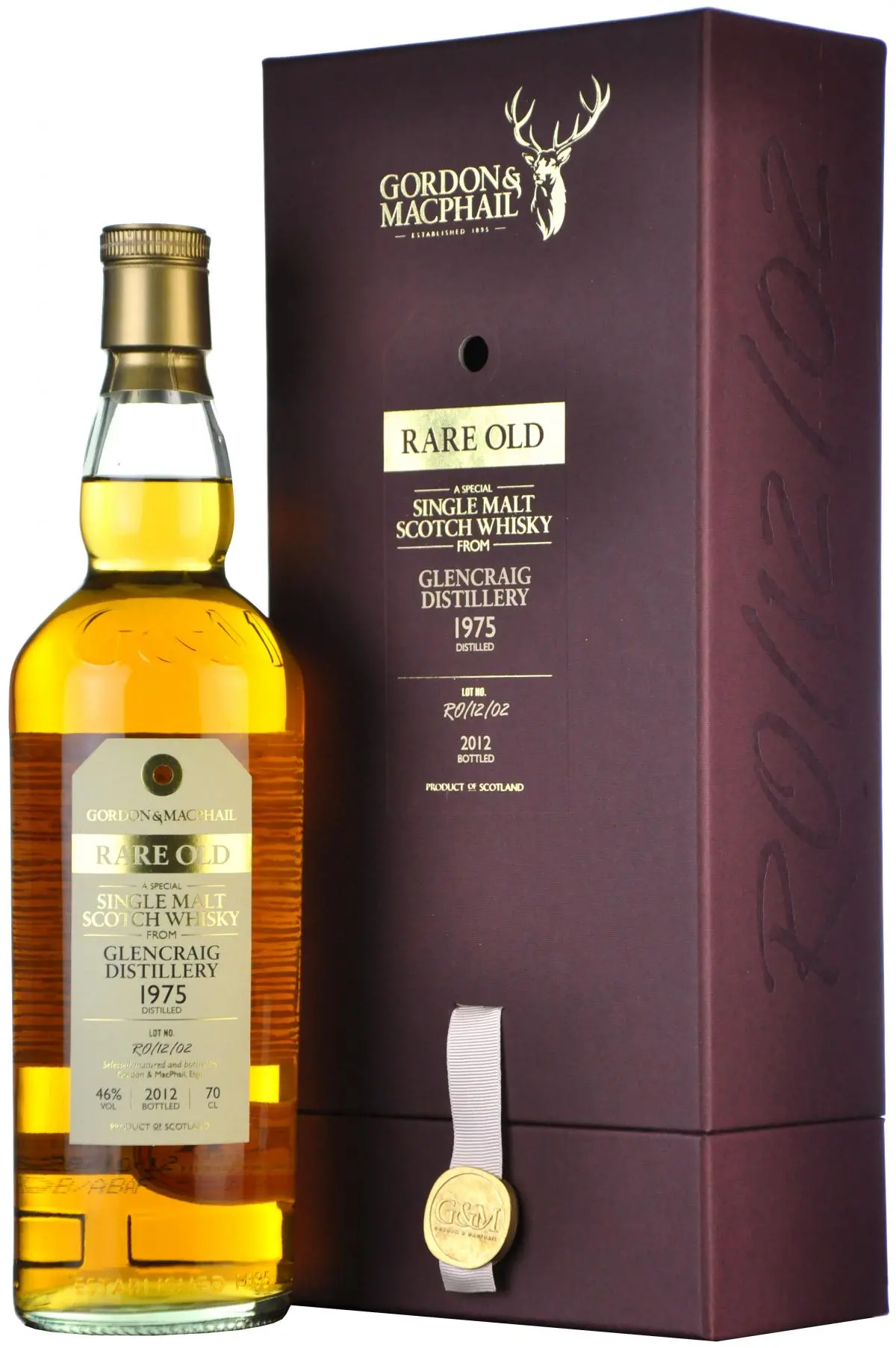 Glencraig 1975-2012 Gordon & Macphail Rare Old 1