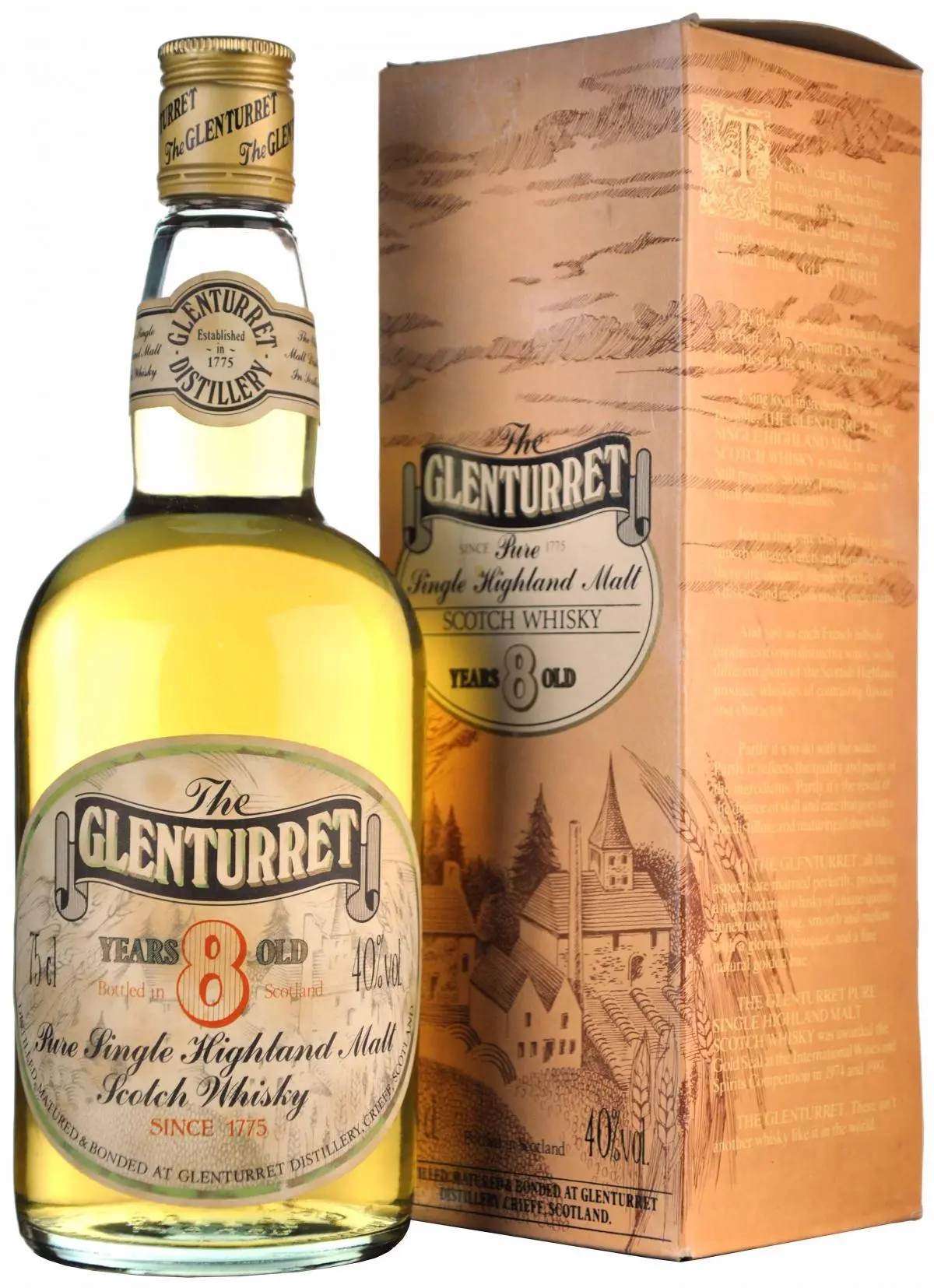 Glenturret 8 Year Old 1980S 1