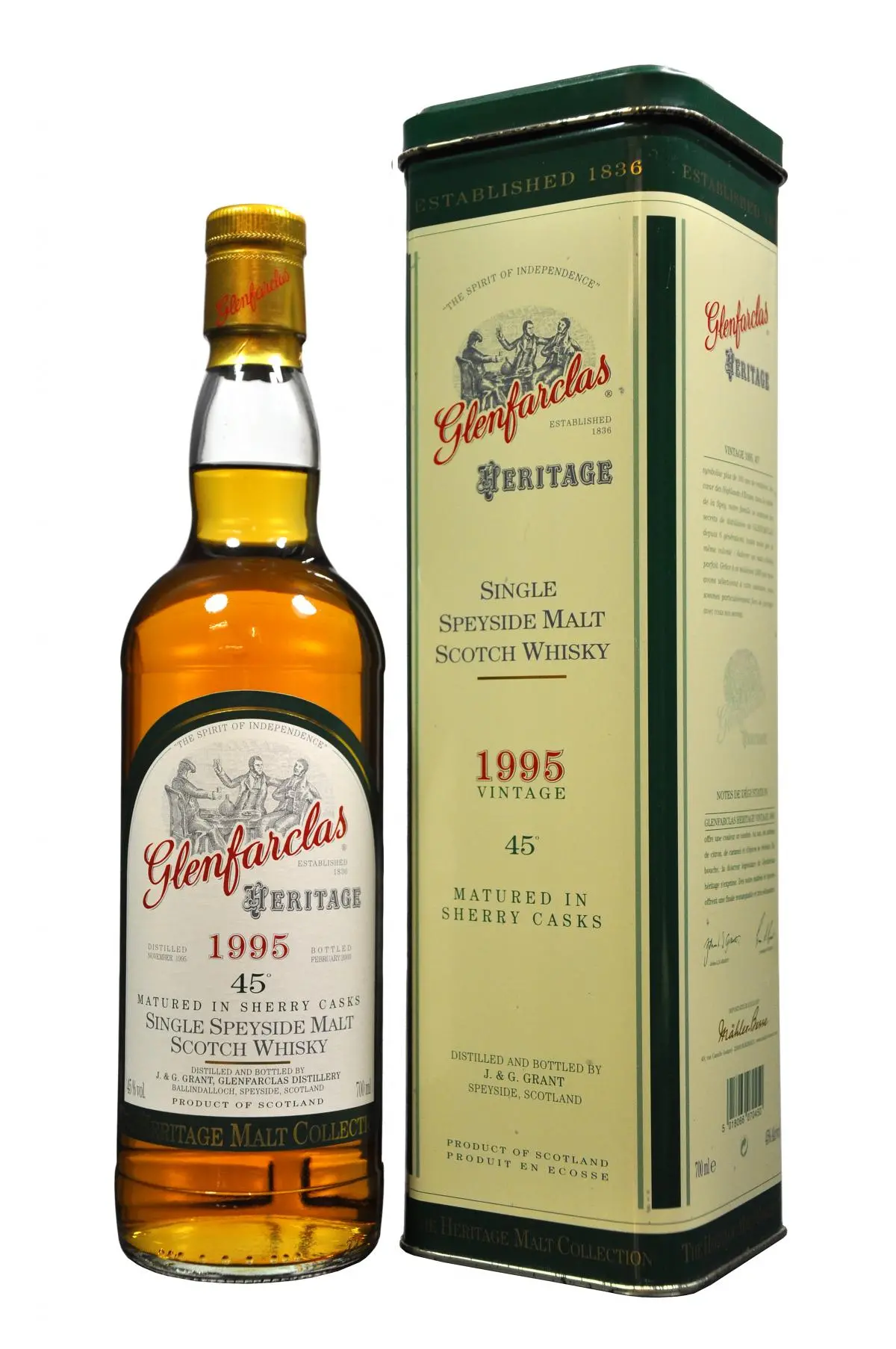 Glenfarclas 1995-2003 Heritage 1