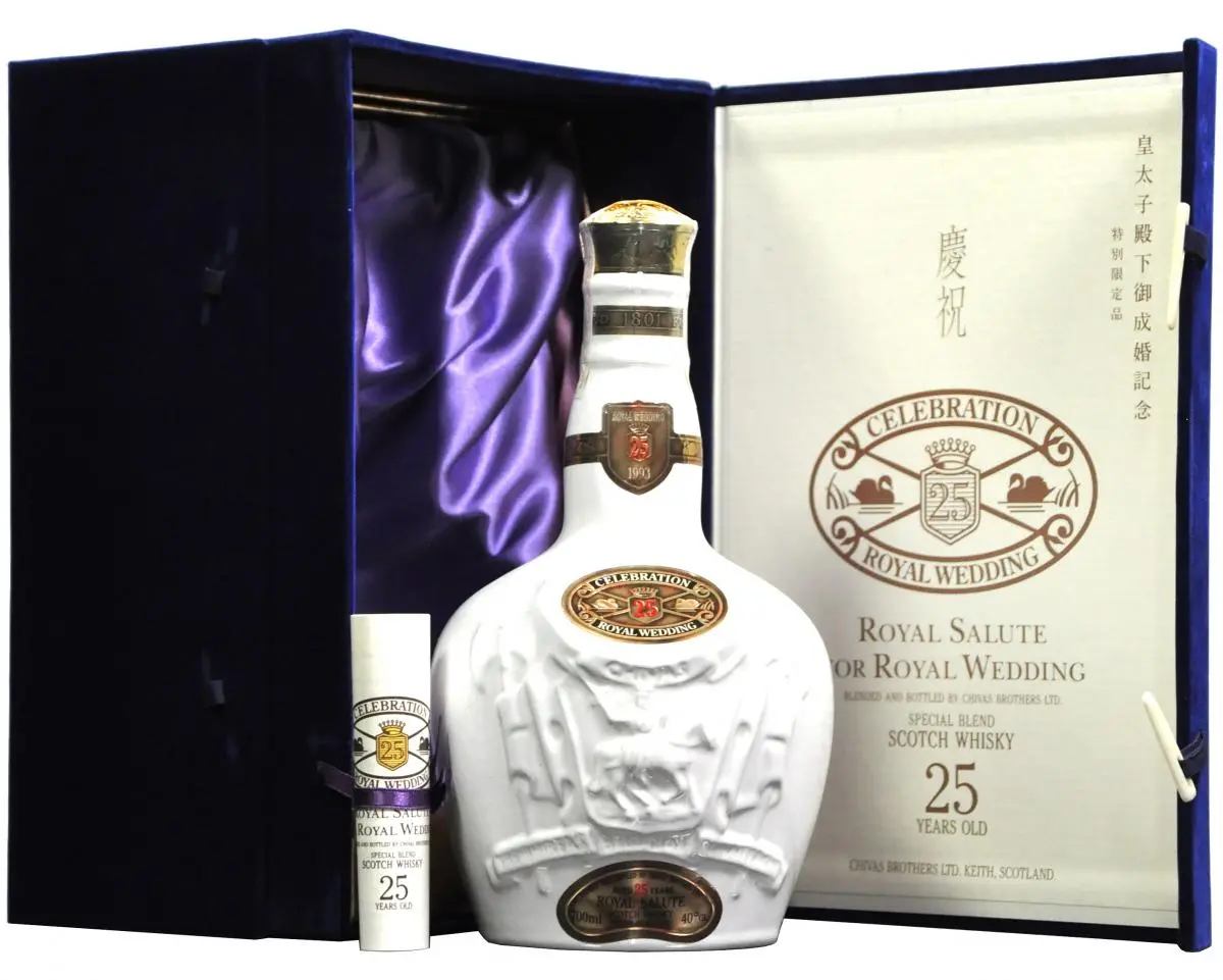 Royal Salute 25 Year Old Royal Wedding Celebration 1993 Crown Prince Of Japan 1