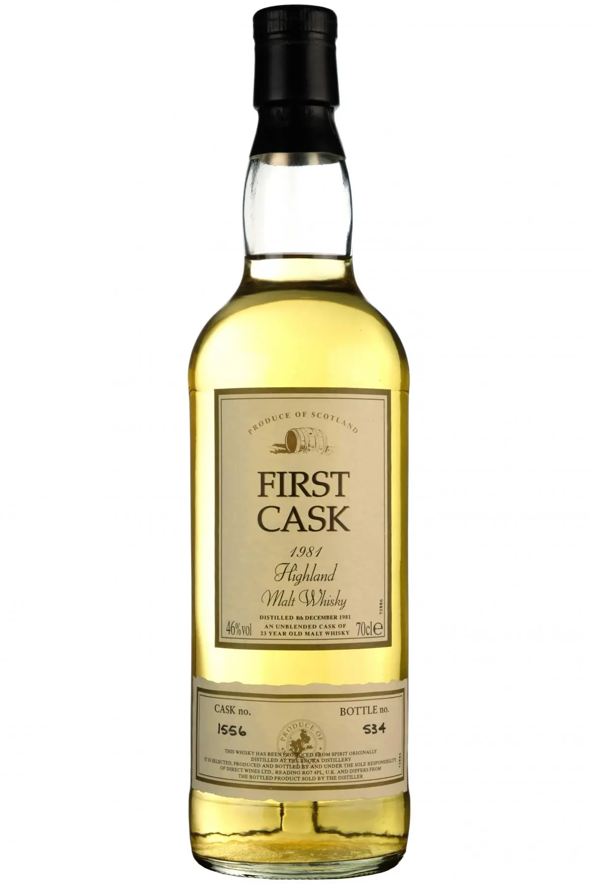 Brora 1981 | 23 Year Old First Cask 1556 1