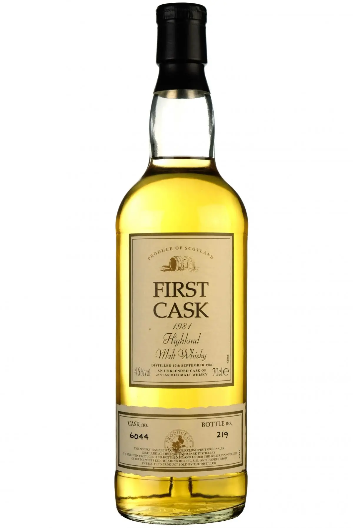 Highland Park 1981 | 23 Year Old First Cask 6044 1