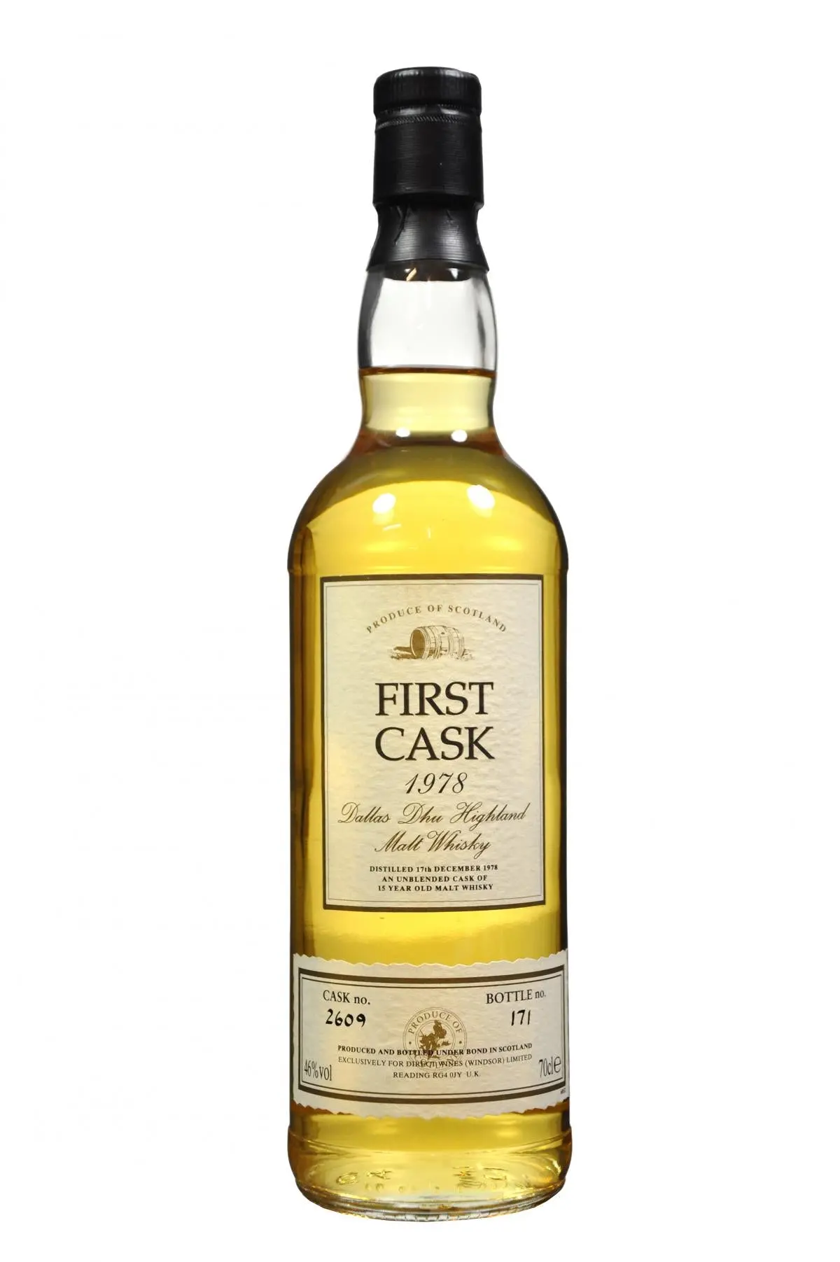 Dallas Dhu 1978 | 15 Year Old | First Cask 2609 1
