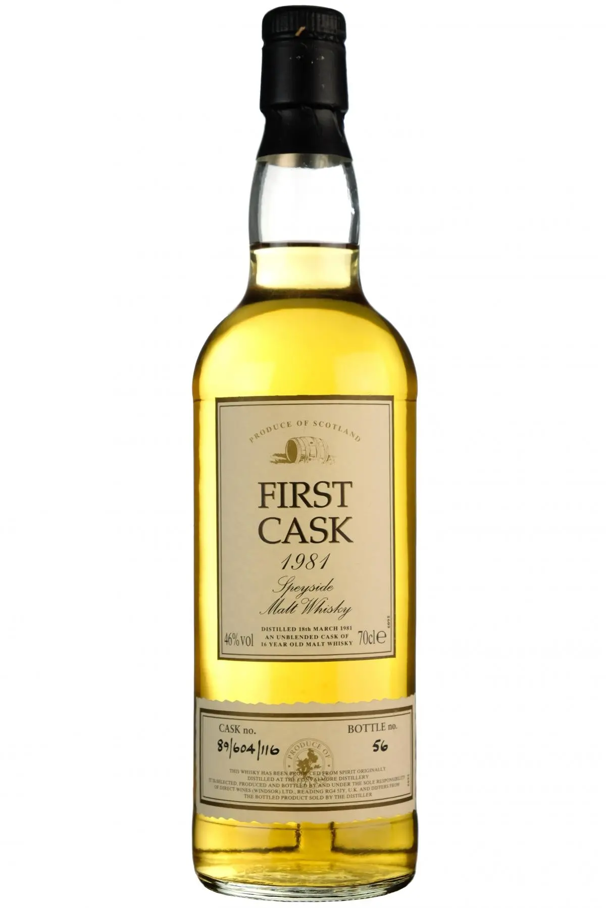 Convalmore 1981-1997 | 16 Year Old First Cask 89/604/116 1
