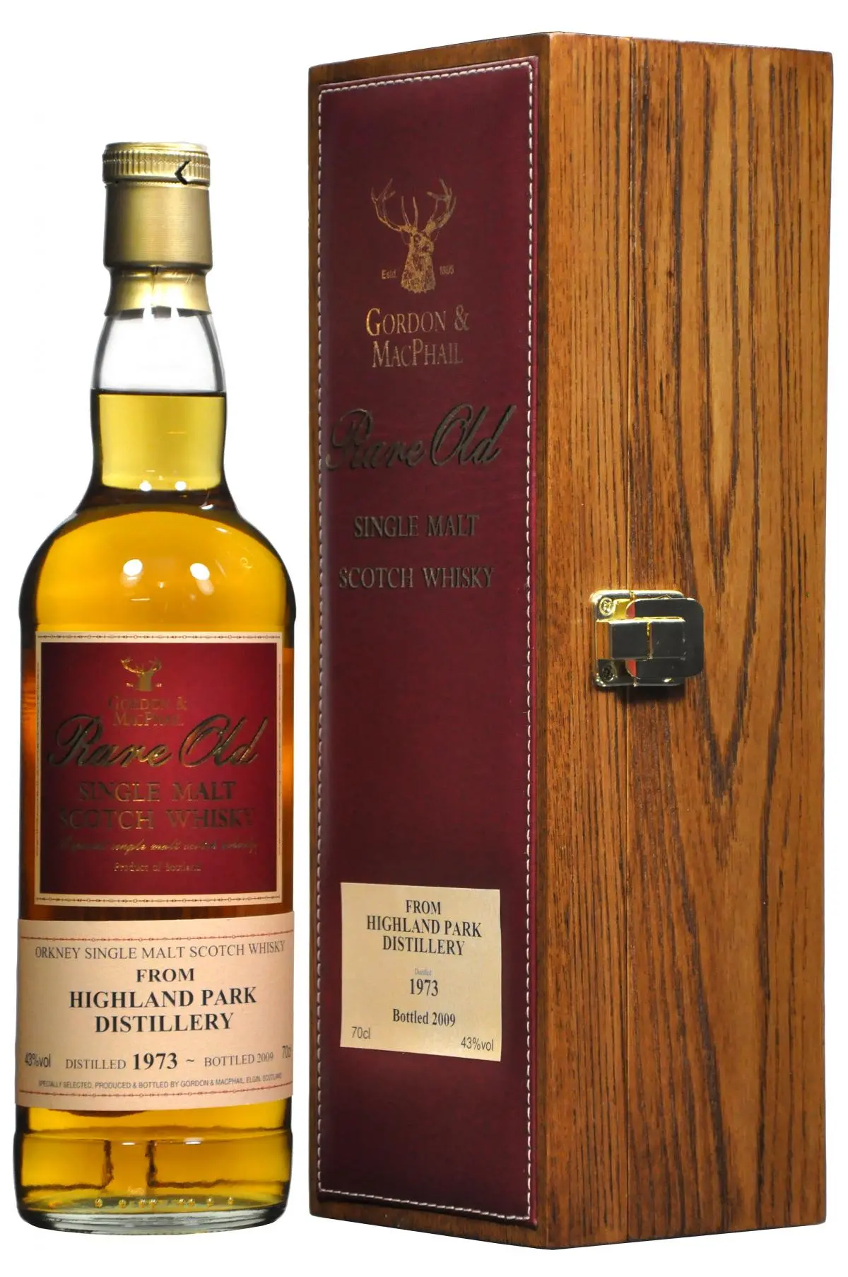 Highland Park 1973-2009 Gordon & Macphail Rare Old 1