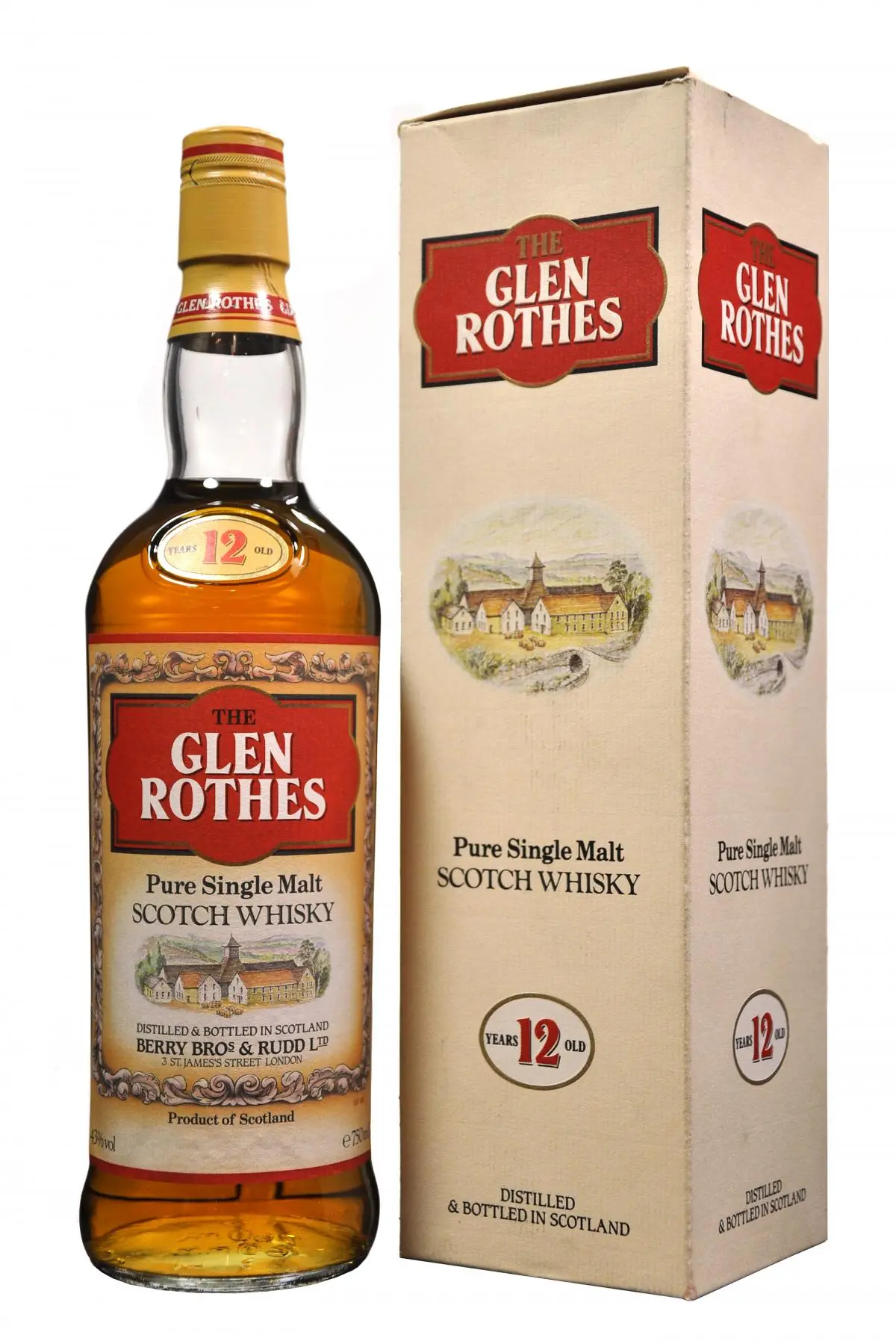 Glenrothes 12 Year Old Early 1990S 1