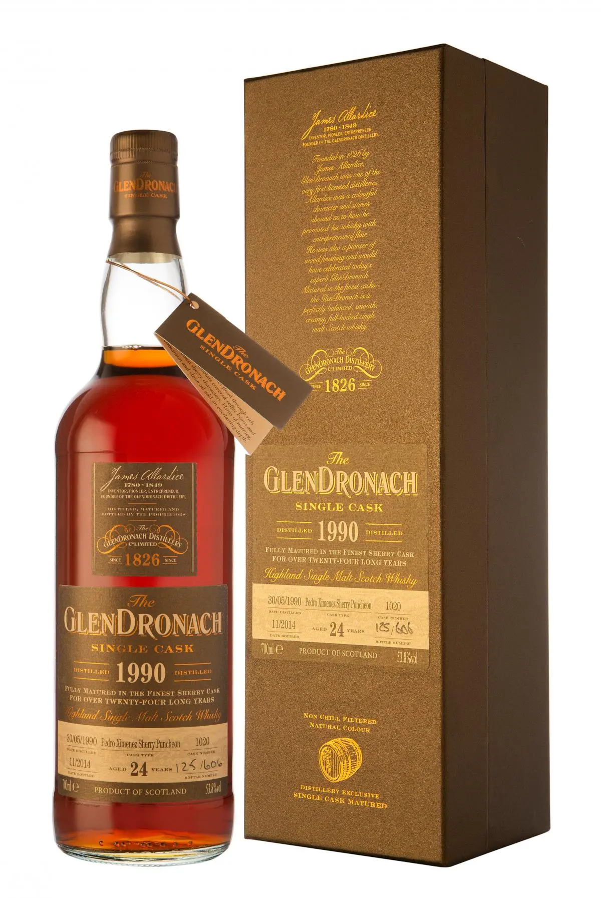 Glendronach 1990-2014 | 24 Year Old | Single Cask 1020 | Batch 11 1