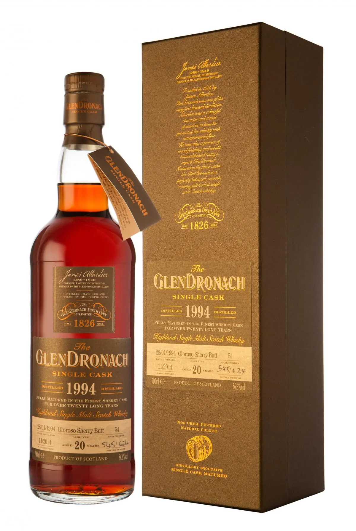 Glendronach 1994-2014 | 20 Year Old | Single Cask 54 | Batch 11 1