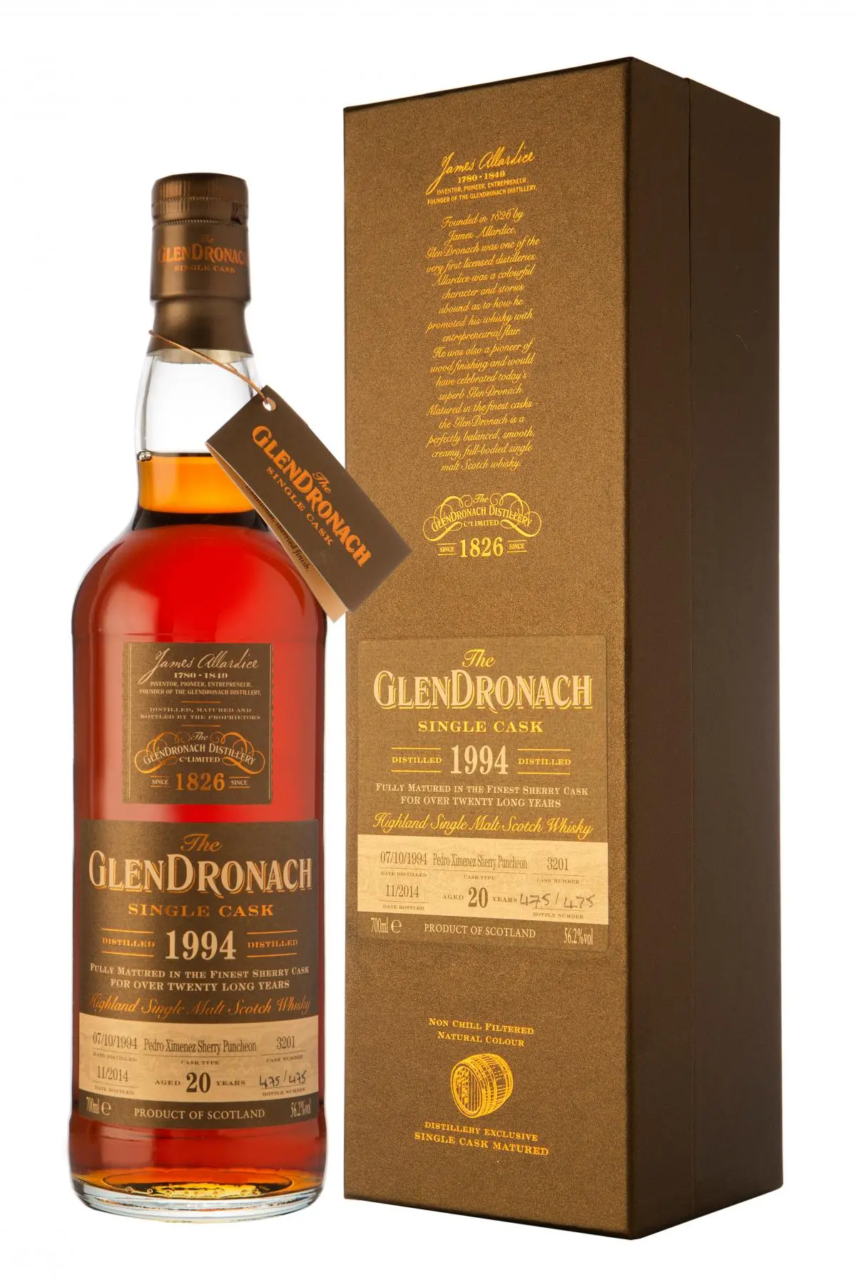 Glendronach 1994-2014 | 20 Year Old | Single Cask 3201 | Batch 11 1