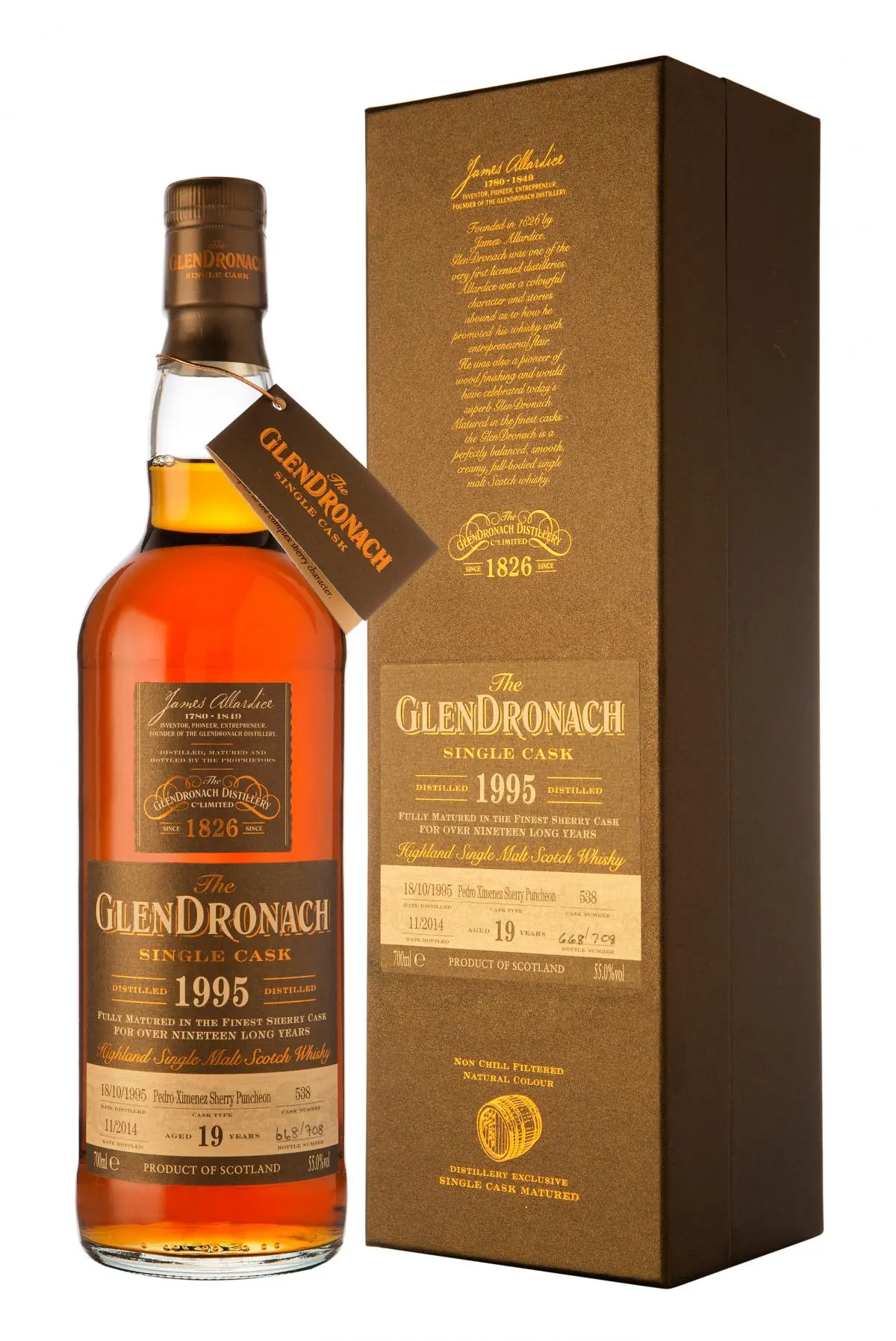 Glendronach 1995-2014 | 19 Year Old | Single Cask 538 | Batch 11 1