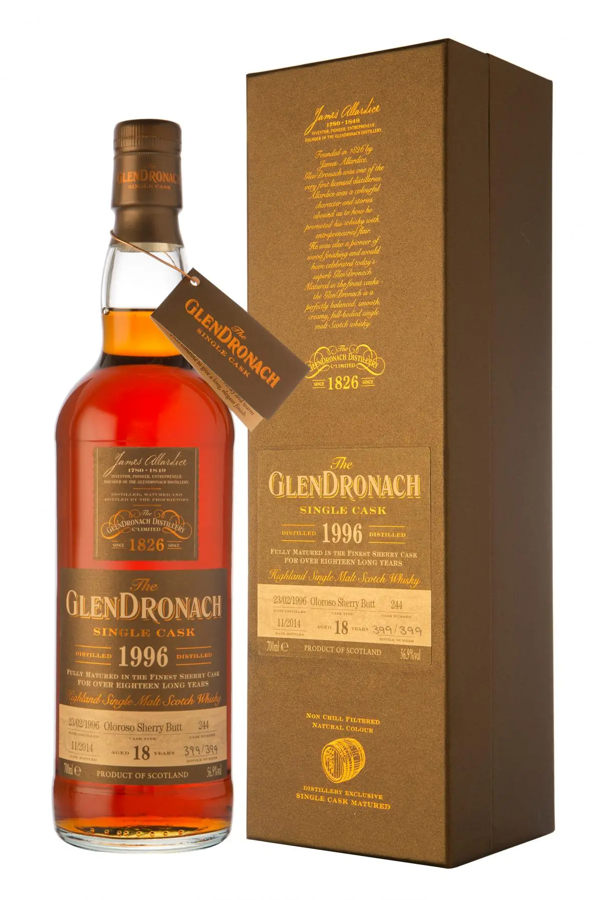Glendronach 1996-2014 | 18 Year Old | Single Cask 244 | Batch 11 1