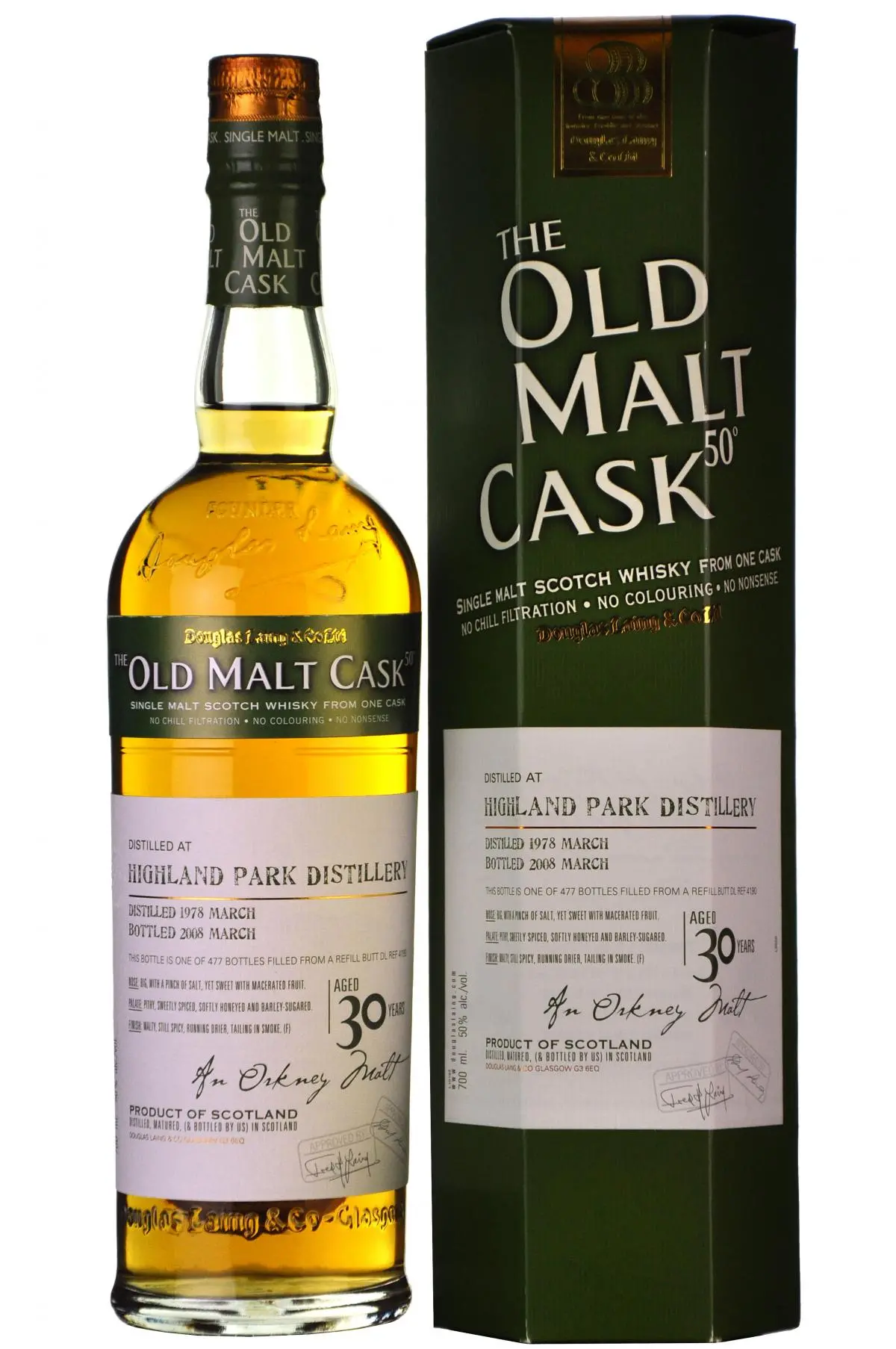 Highland Park 1978-2008 | 30 Year Old | Old Malt Cask 4190 1