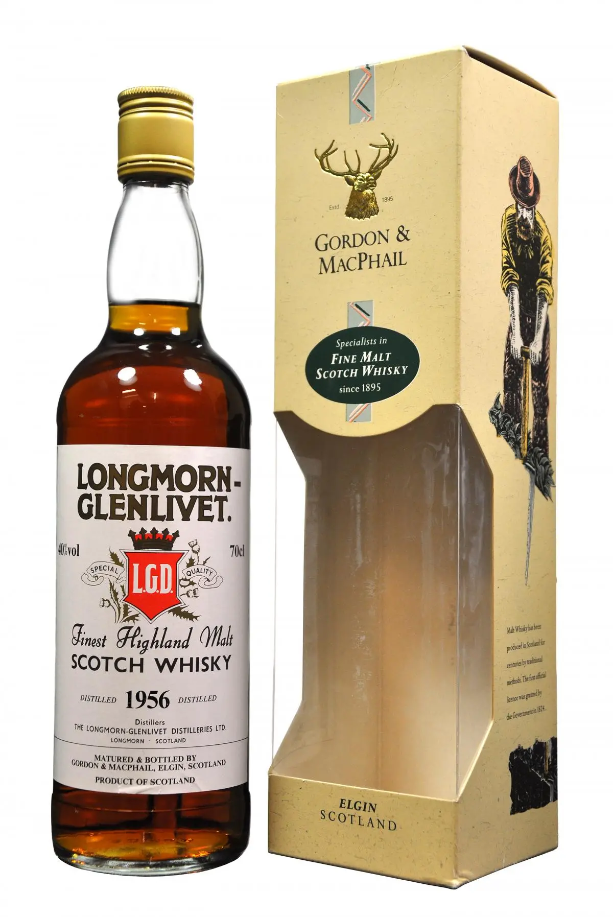 Longmorn-Glenlivet 1956 | Gordon & Macphail 1