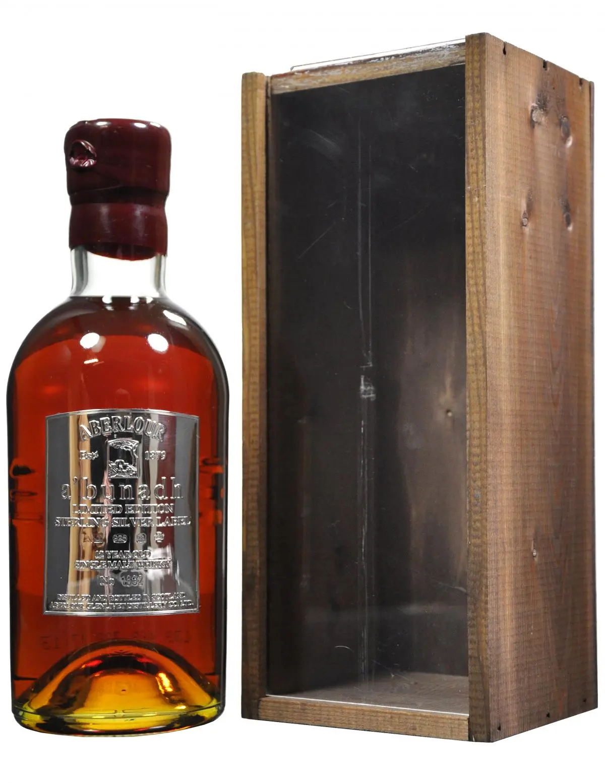Aberlour A'bunadh Sterling Silver Label 1