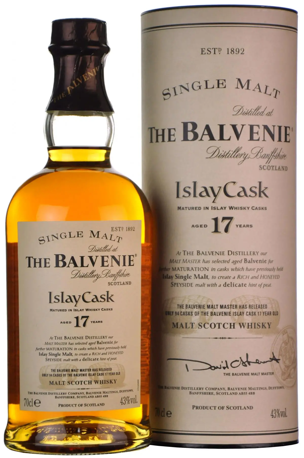 Balvenie 17 Year Old | Islay Cask 1