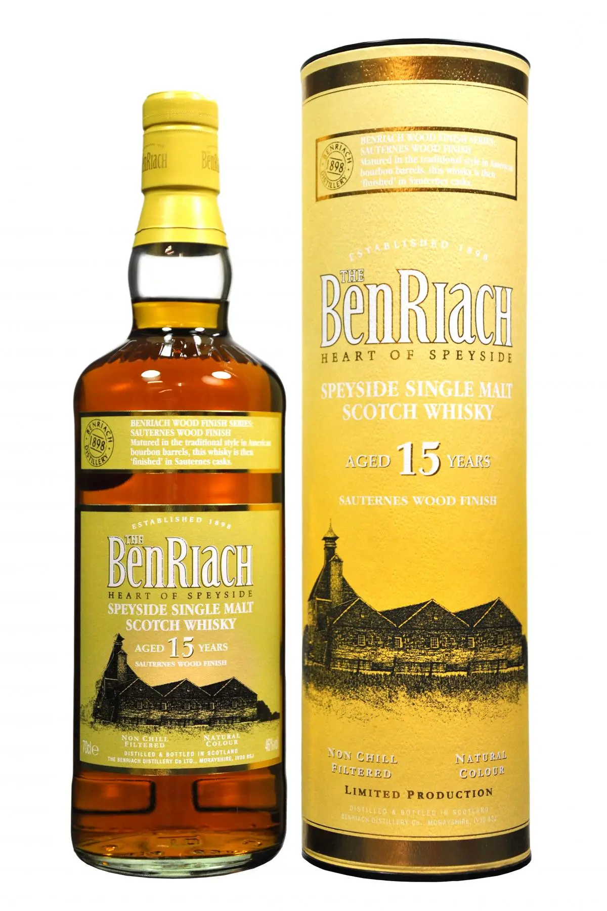 Benriach 15 Year Old | Sauternes Wood Finish 1
