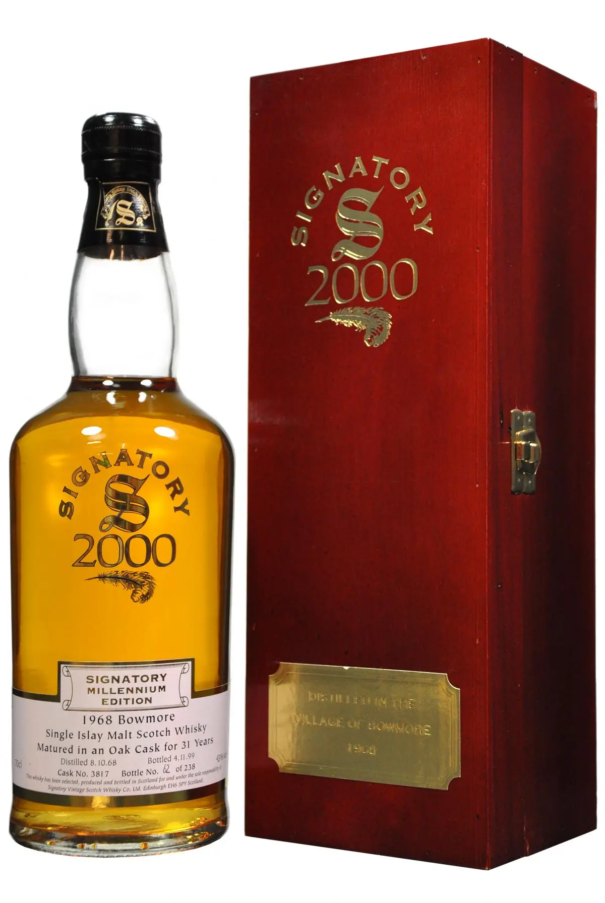 Bowmore 1968-1999 | 31 Year Old | Signatory Millennium Edition 1