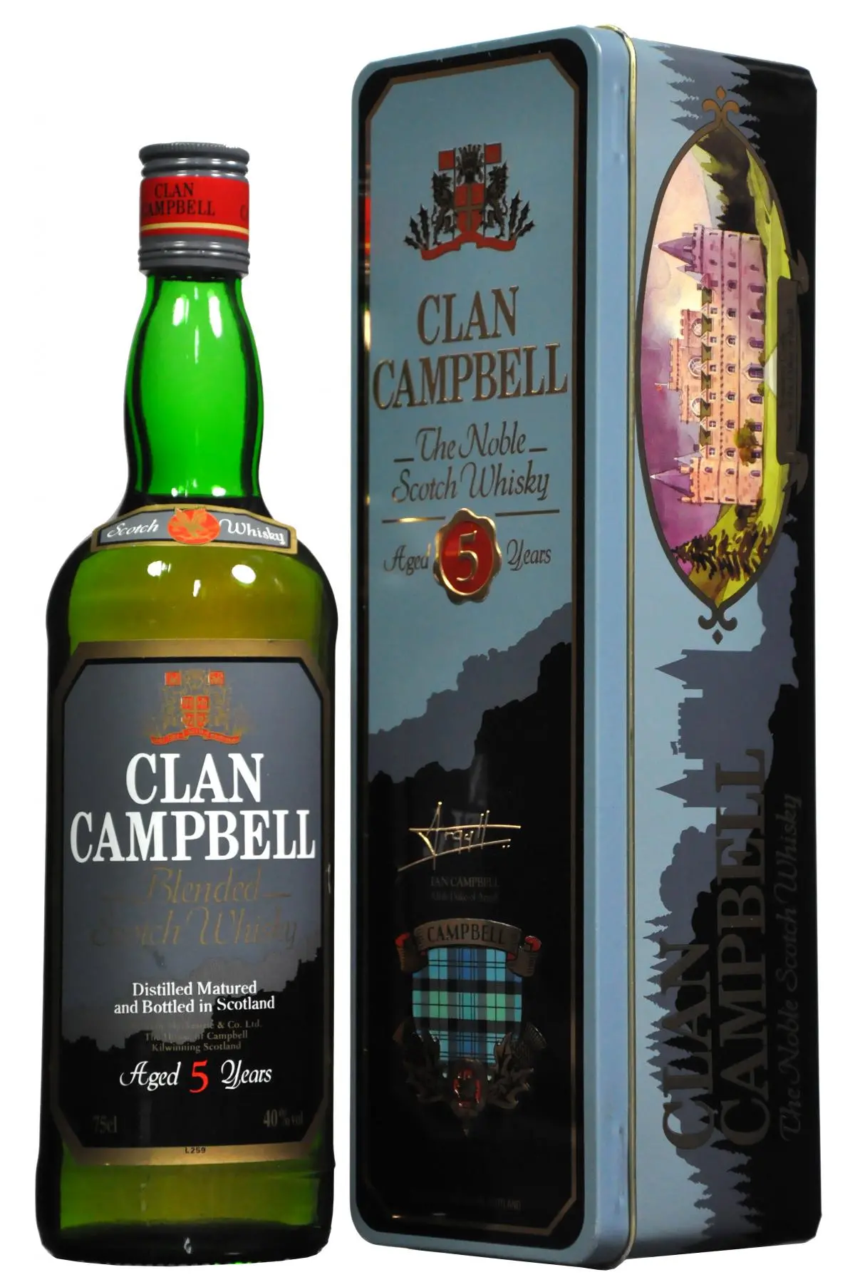 Clan Campbell 5 Year Old 1980S 1