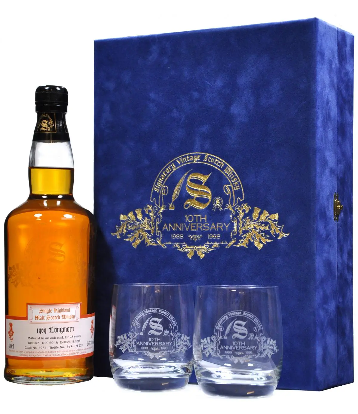 Longmorn 1969-1998 | 28 Year Old | Signatory Vintage 10Th Anniversary 1