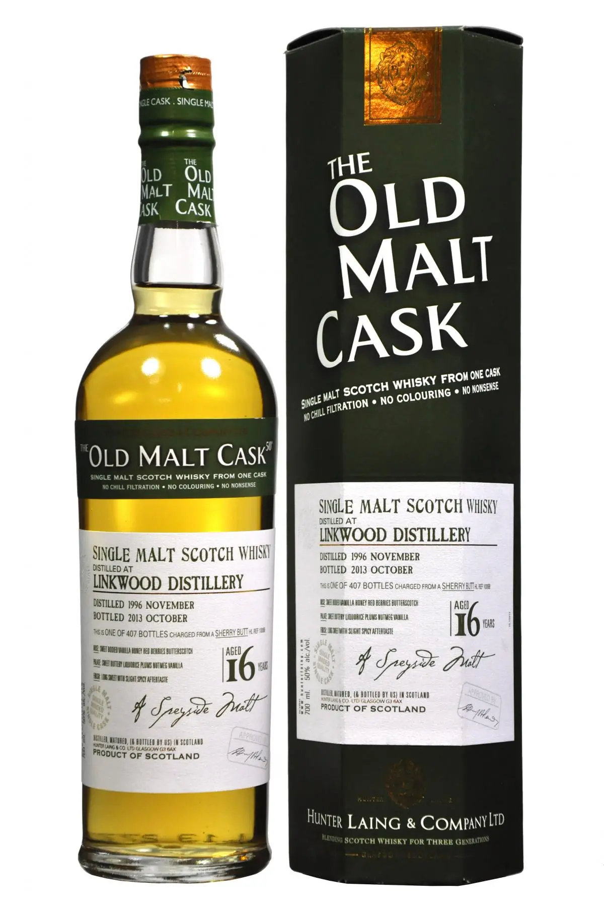 Linkwood 1996-2013 | 16 Year Old | Old Malt Cask 10068 1