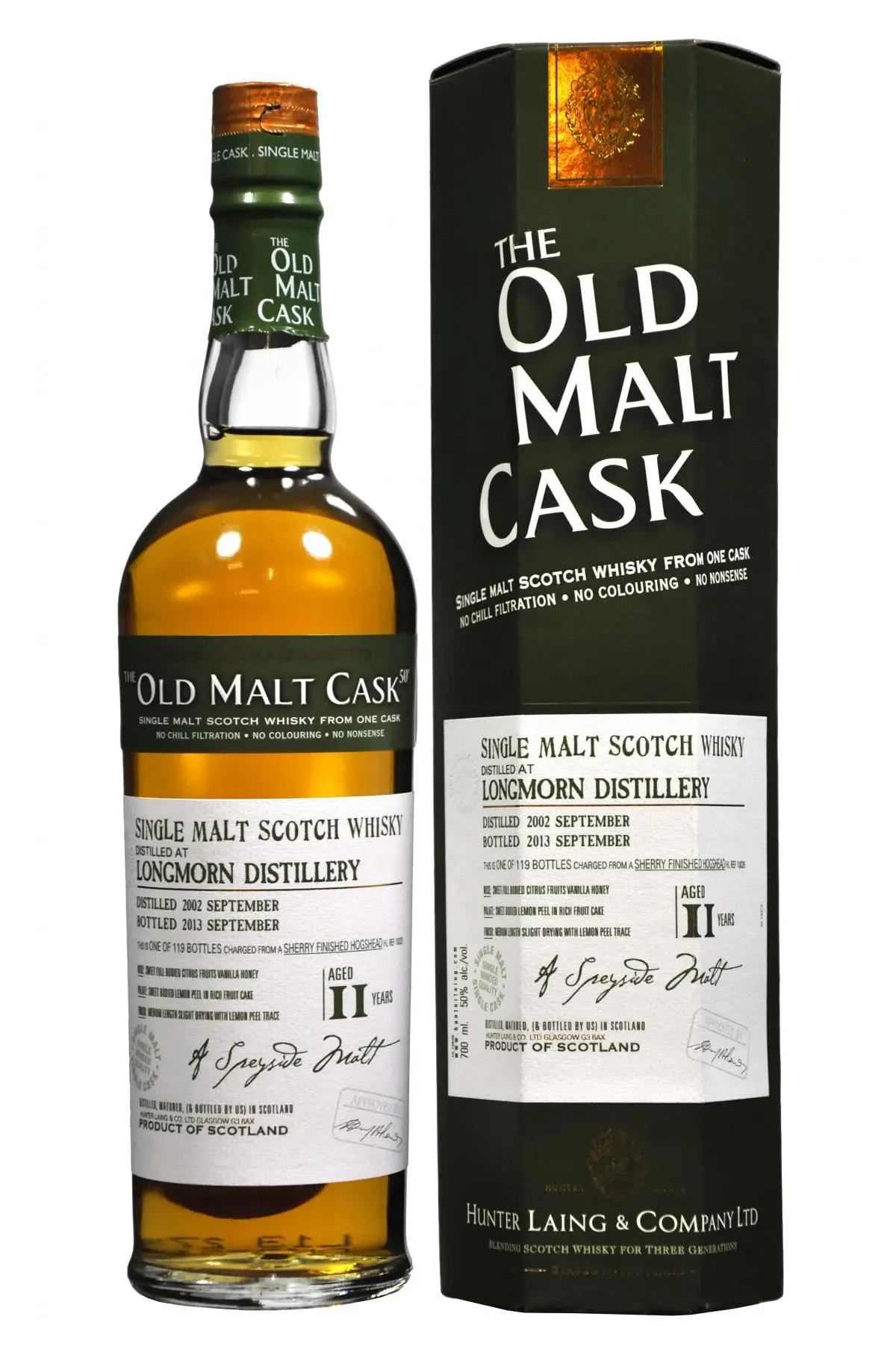 Longmorn 2002-2013 | 11 Year Old | Old Malt Cask 10029 1