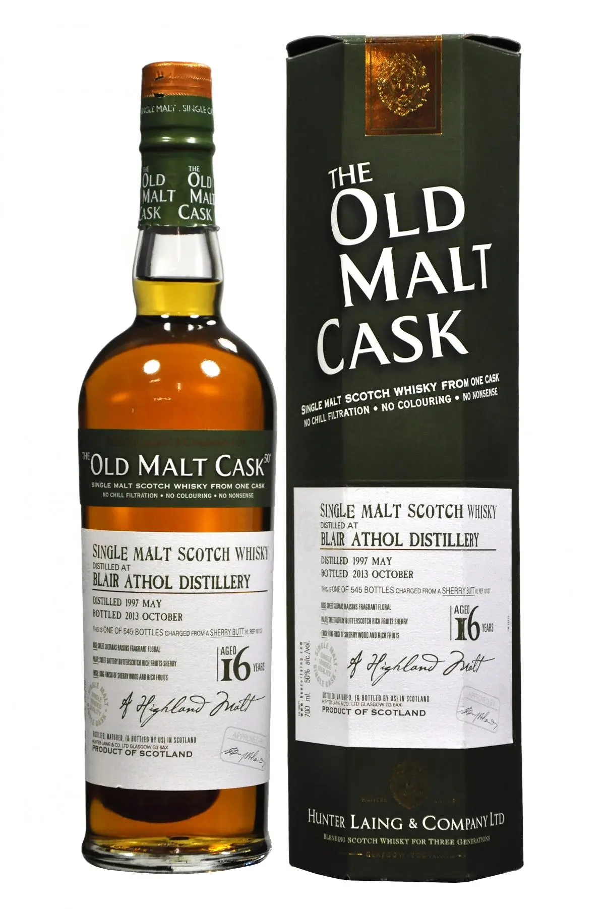 Blair Athol 1997-2013 | 16 Year Old | Old Malt Cask 10127 1
