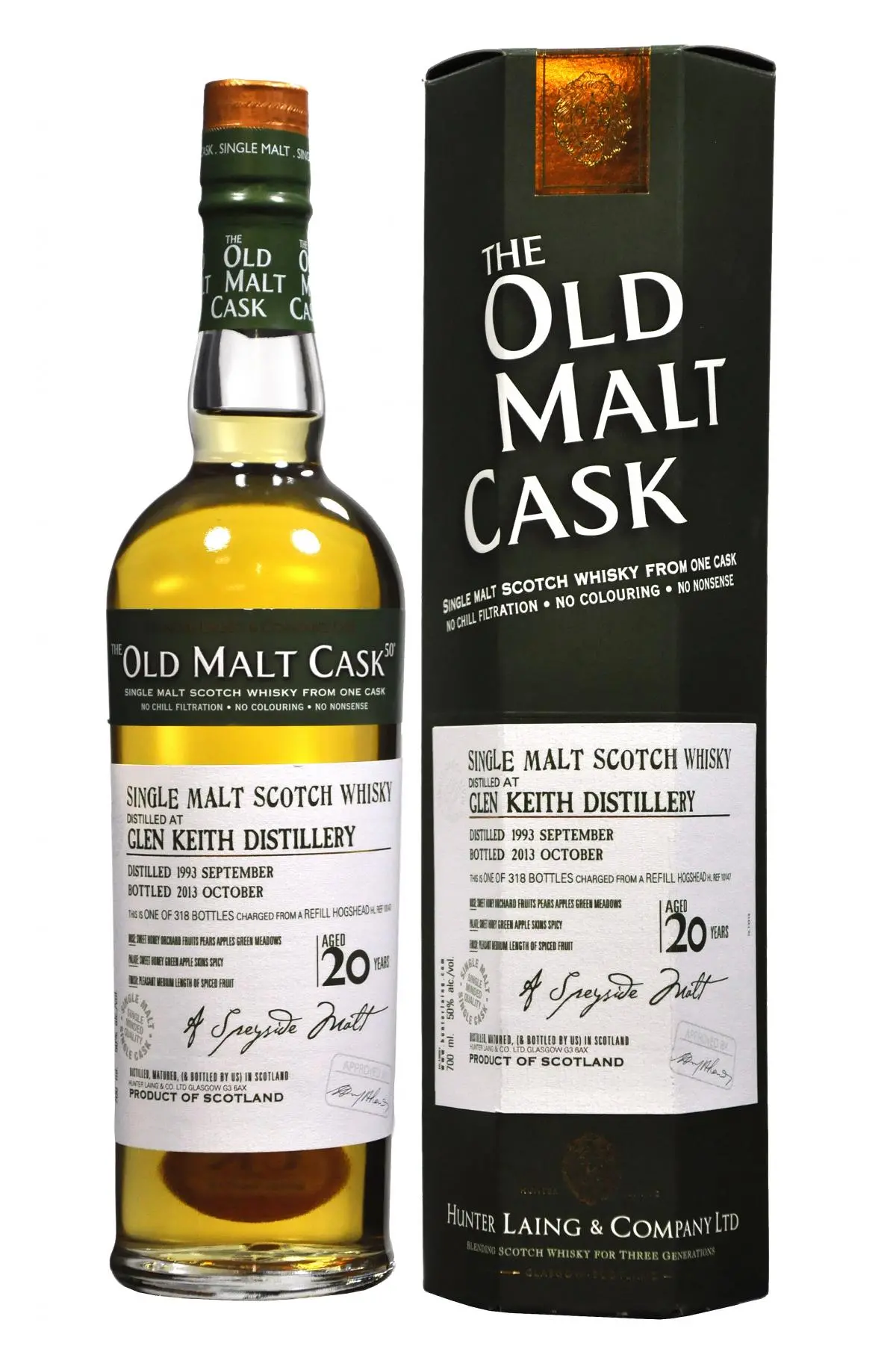 Glen Keith 1993-2013 | 20 Year Old | Old Malt Cask 10147 1
