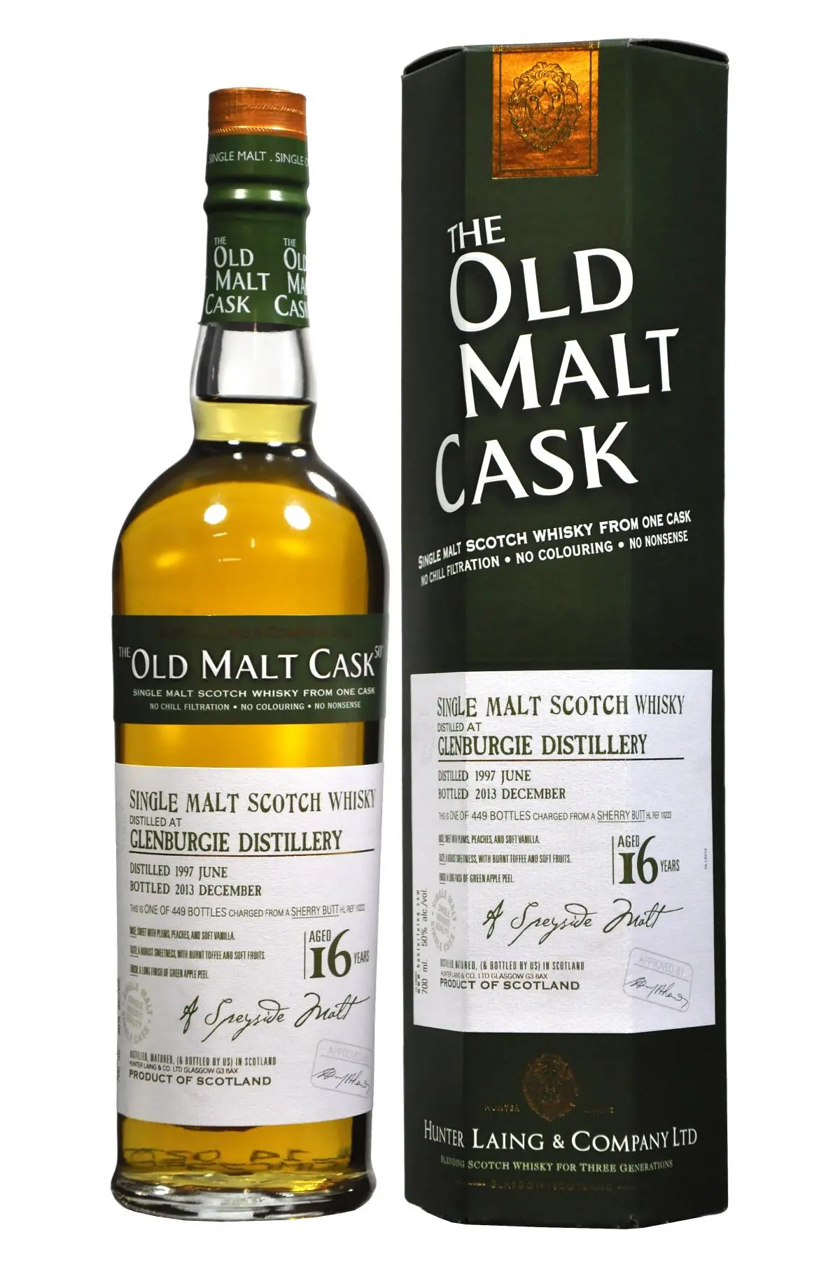 Glenburgie 1997-2013 | 16 Year Old | Old Malt Cask 10222 1