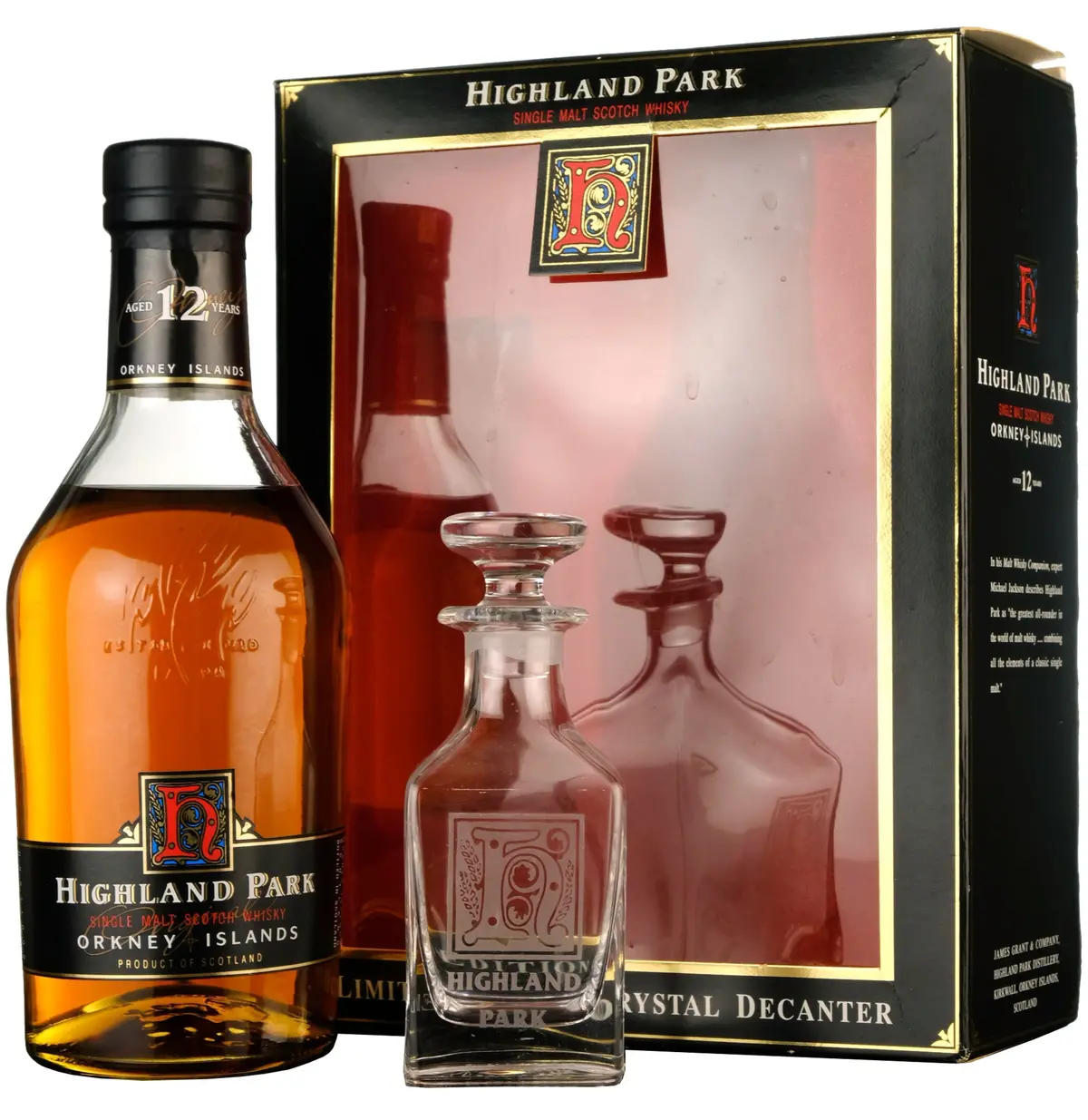 Highland Park 12 Year Old | Limited Edition Crystal Decanter 1