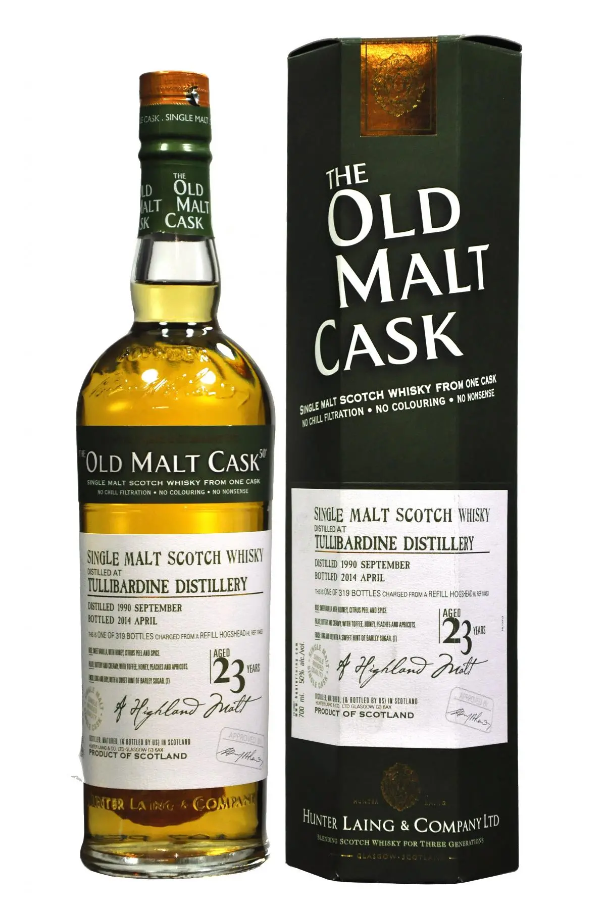 Tullibardine 1990-2014 | 23 Year Old | Old Malt Cask 10453 1