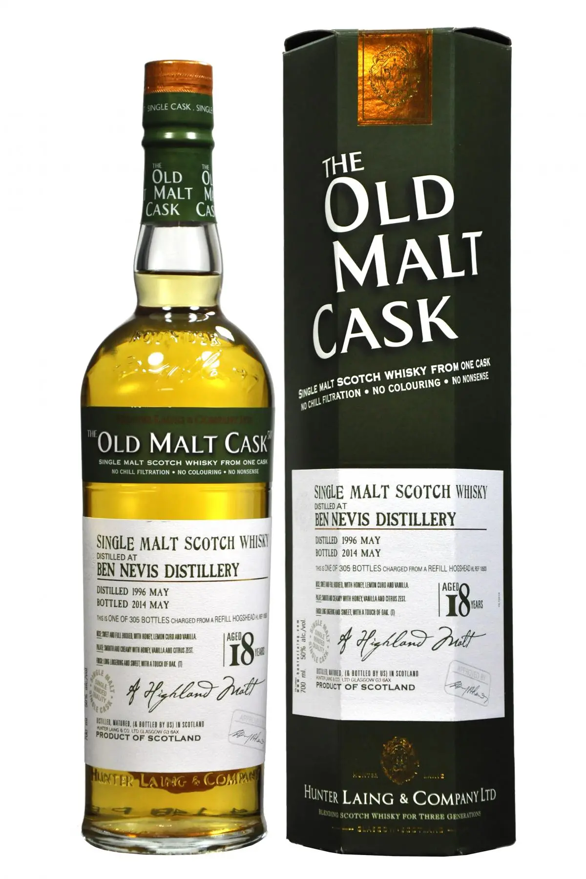 Ben Nevis 1996-2014 | 18 Year Old | Old Malt Cask 10503 1