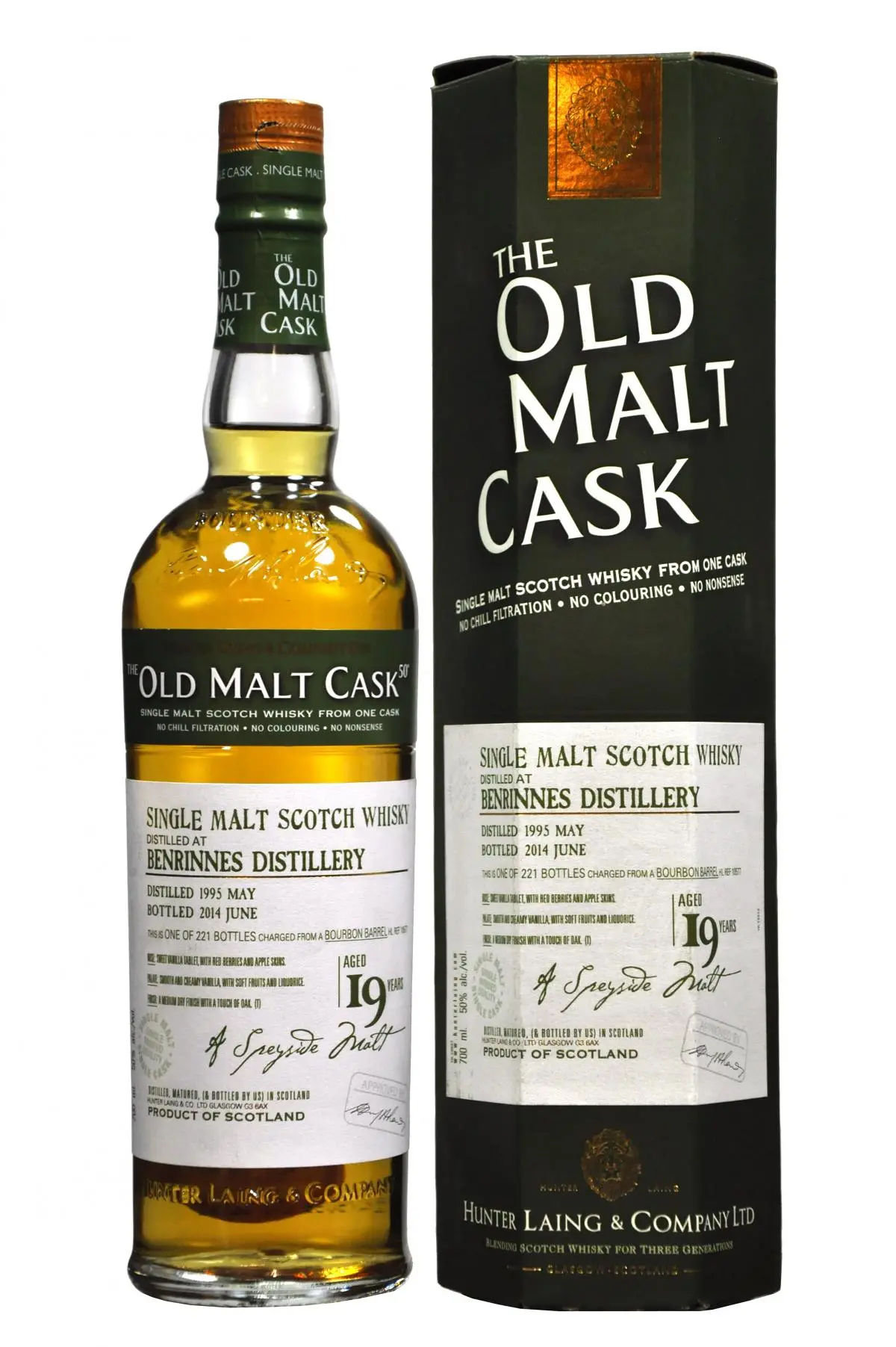 Benrinnes 1995-2014 | 19 Year Old | Old Malt Cask 10577 1