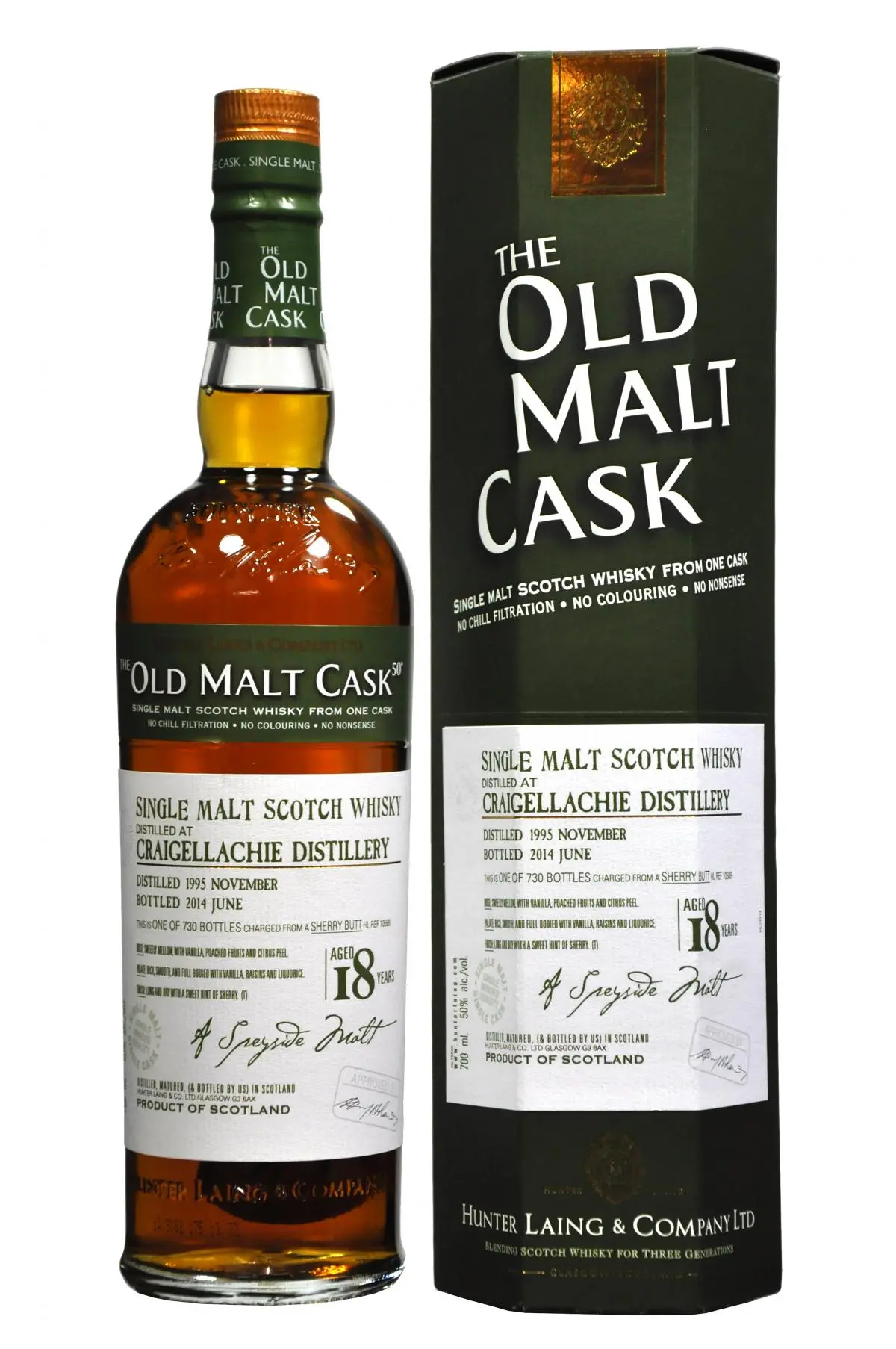 Craigellachie 1995-2014 | 18 Year Old | Old Malt Cask 10589 1