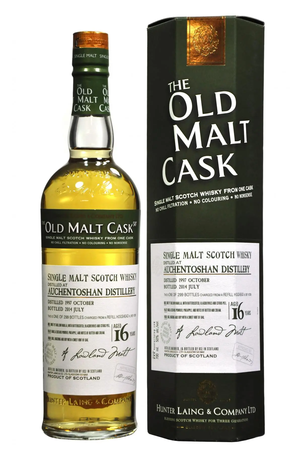 Auchentoshan 1997-2014 | 16 Year Old | Old Malt Cask 10739 1