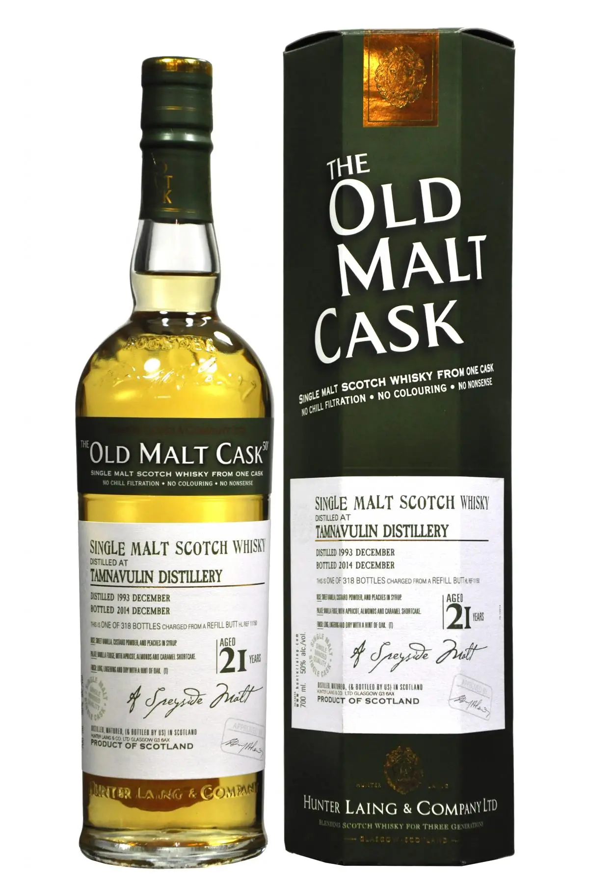 Tamnavulin 1993-2014 | 21 Year Old | Old Malt Cask 11150 1