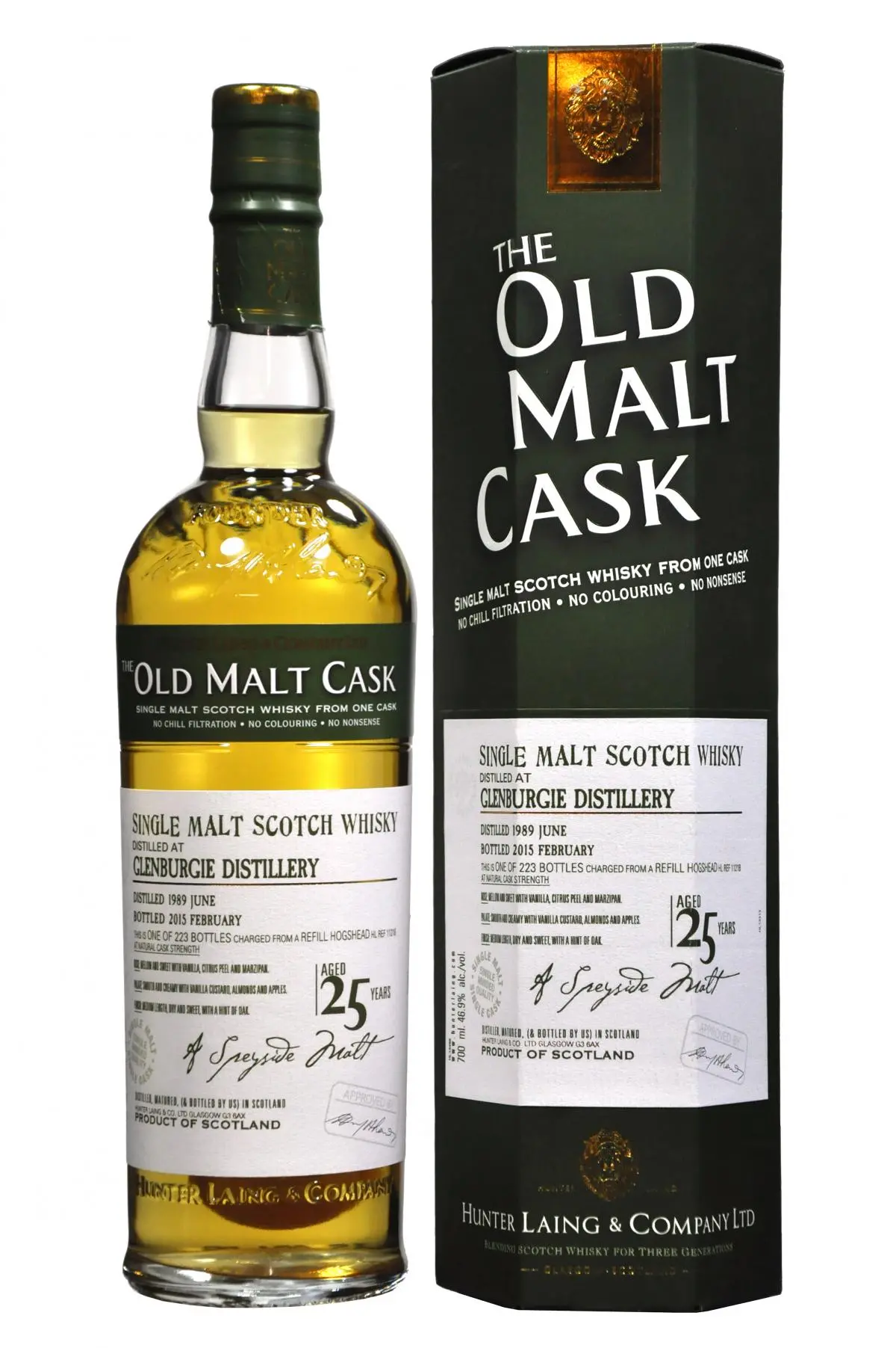 Glenburgie 1989-2015 | 25 Year Old | Old Malt Cask 11218 1