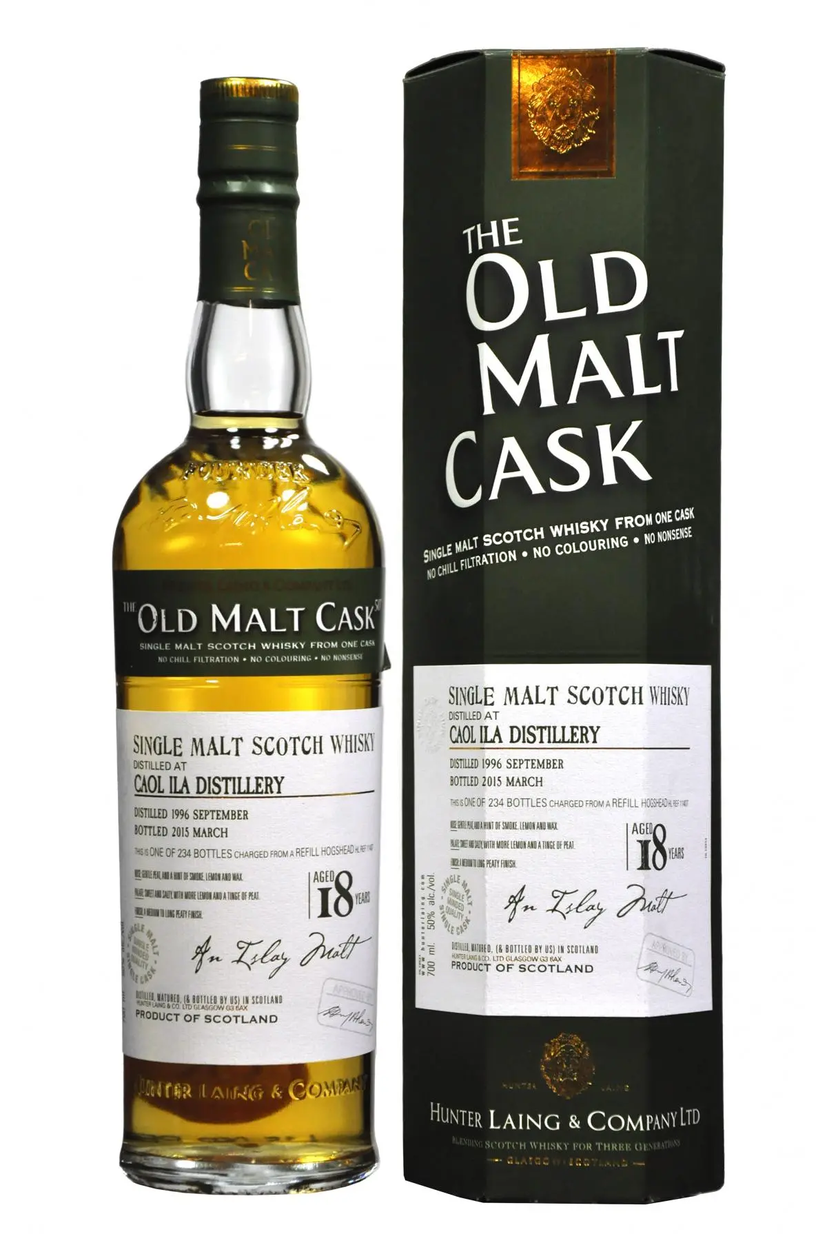 Caol Ila 1996-2015 | 18 Year Old | Old Malt Cask 11407 1