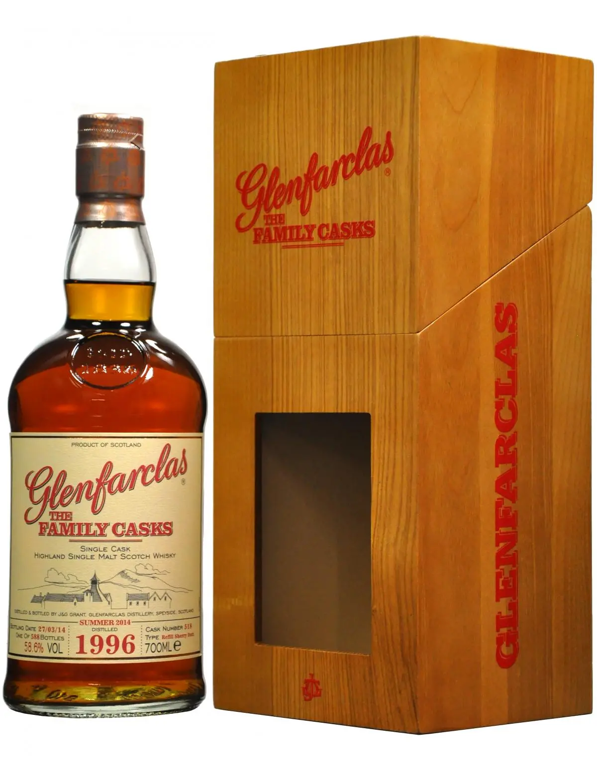 Glenfarclas 1996-2014 | The Family Cask 518 1