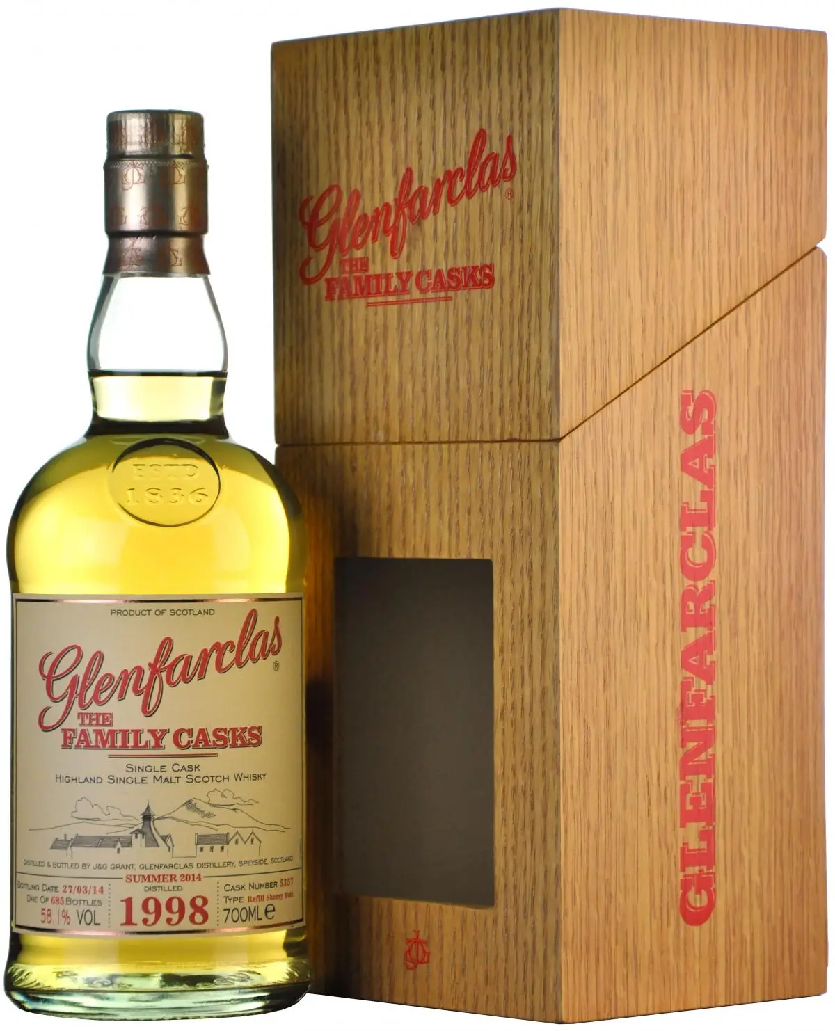 Glenfarclas 1998-2014 | The Family Cask 5357 1