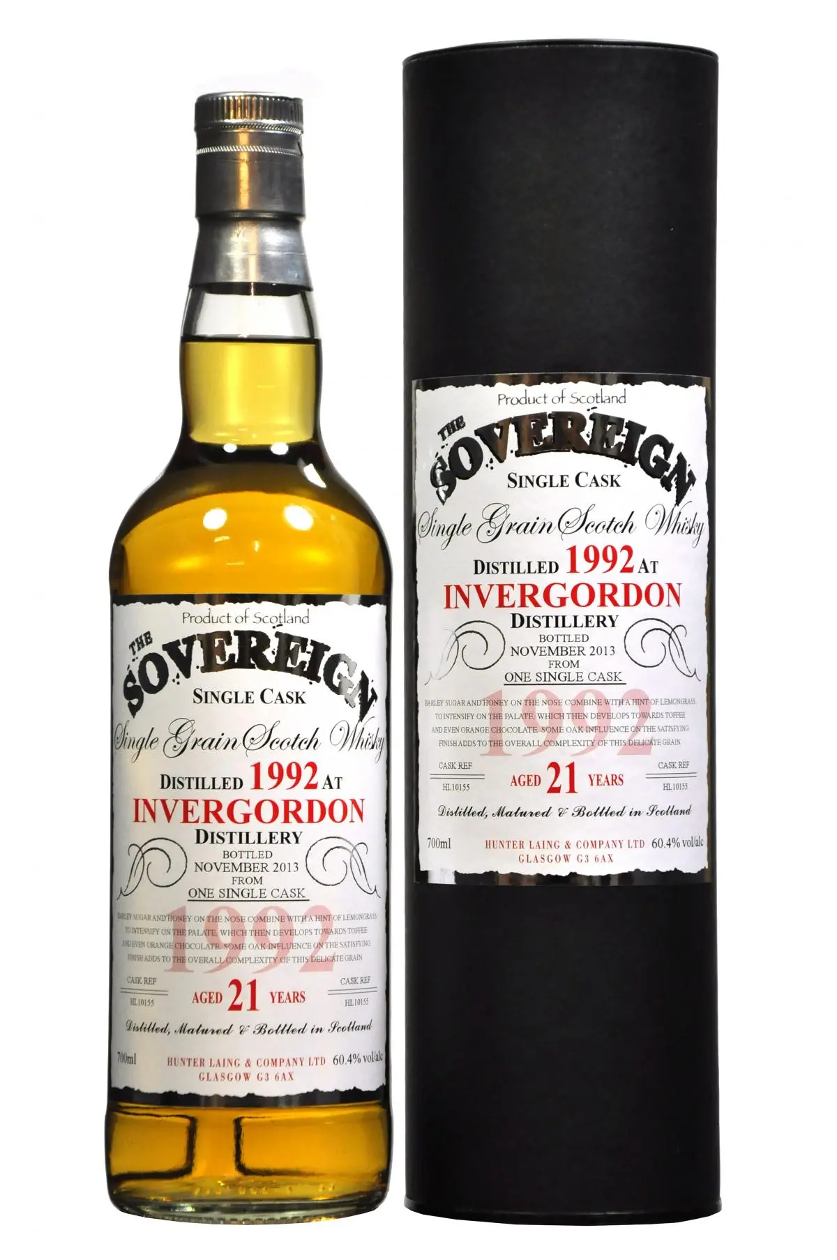 Invergordon 1992-2013 | 21 Year Old | The Sovereign Cask 10155 1