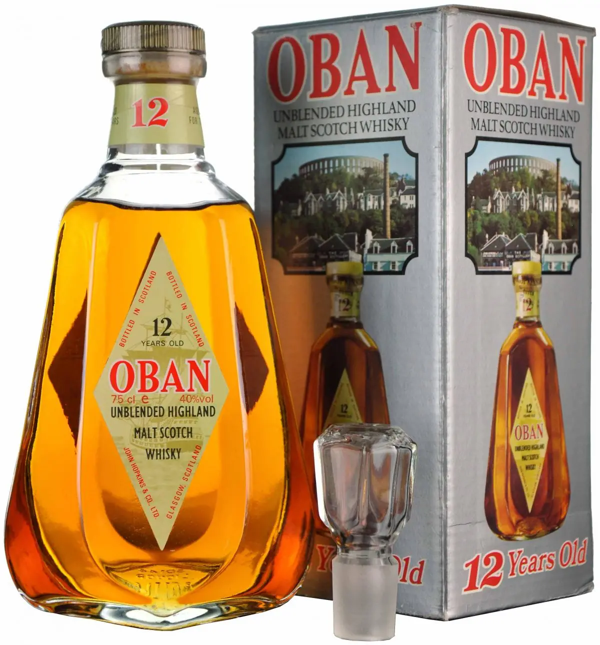 Oban 12 Year Old 1980S 1
