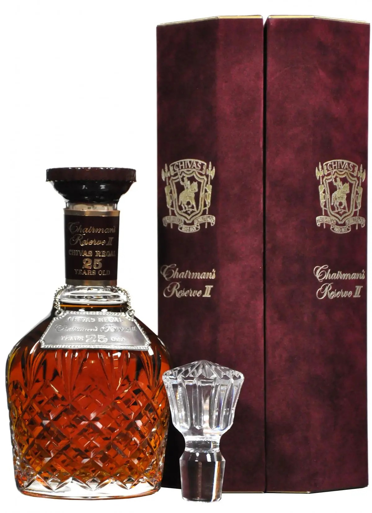 Chivas Regal 25 Year Old | Chairmans Reserve Ii Decanter 1