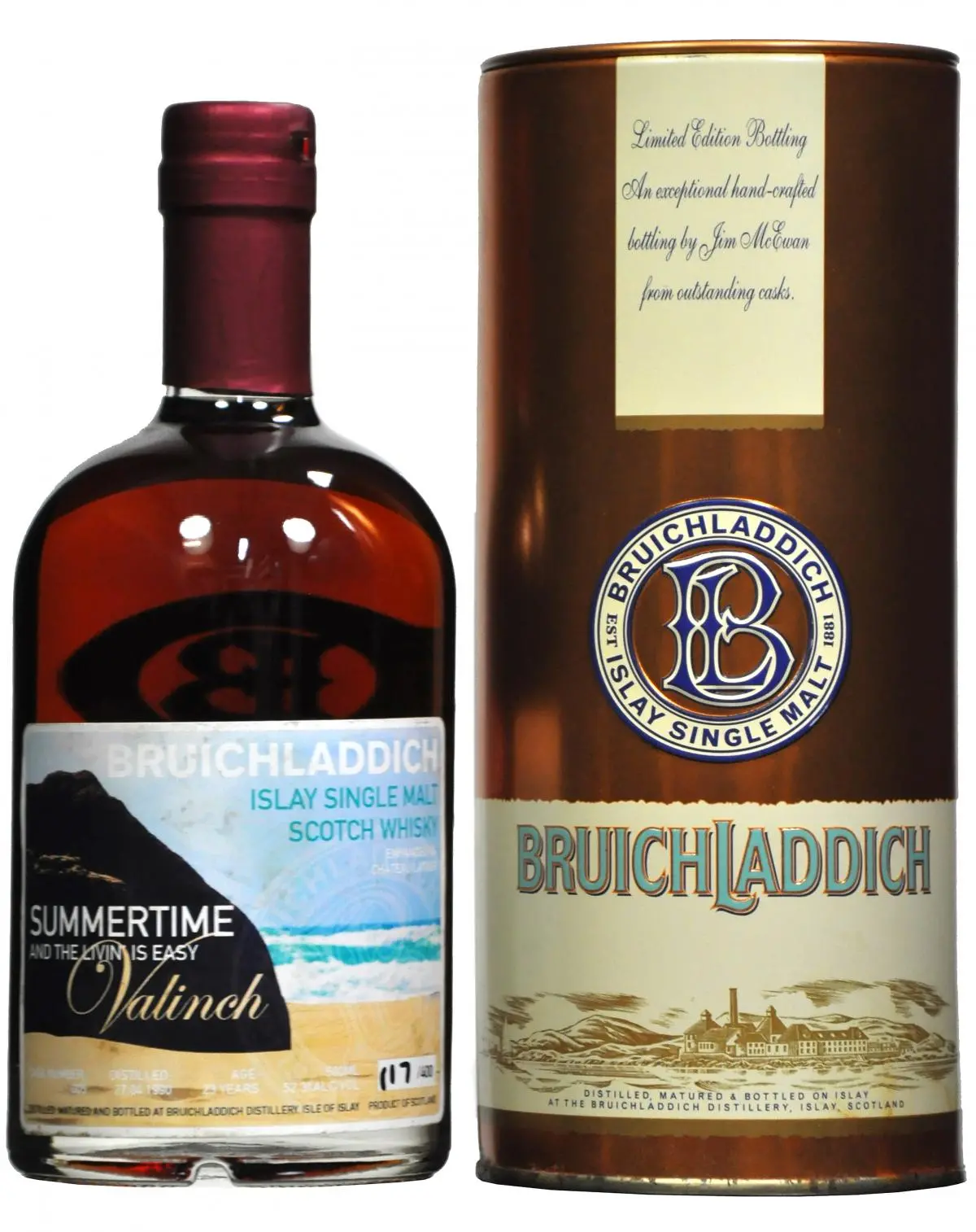 Bruichladdich 1990 | Summertime And The Living Is Easy Valinch 1