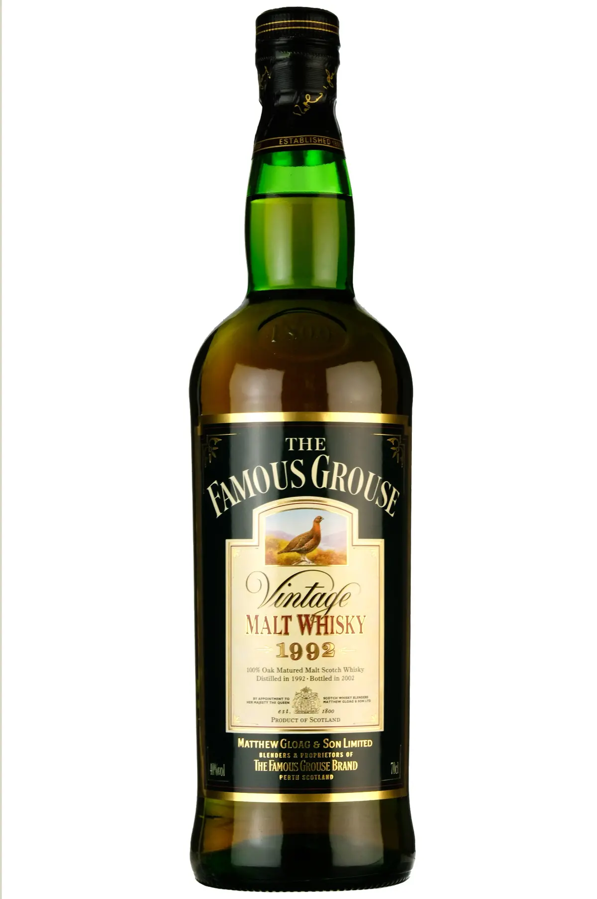 Famous Grouse 1992-2002 Blended Malt Whisky 1